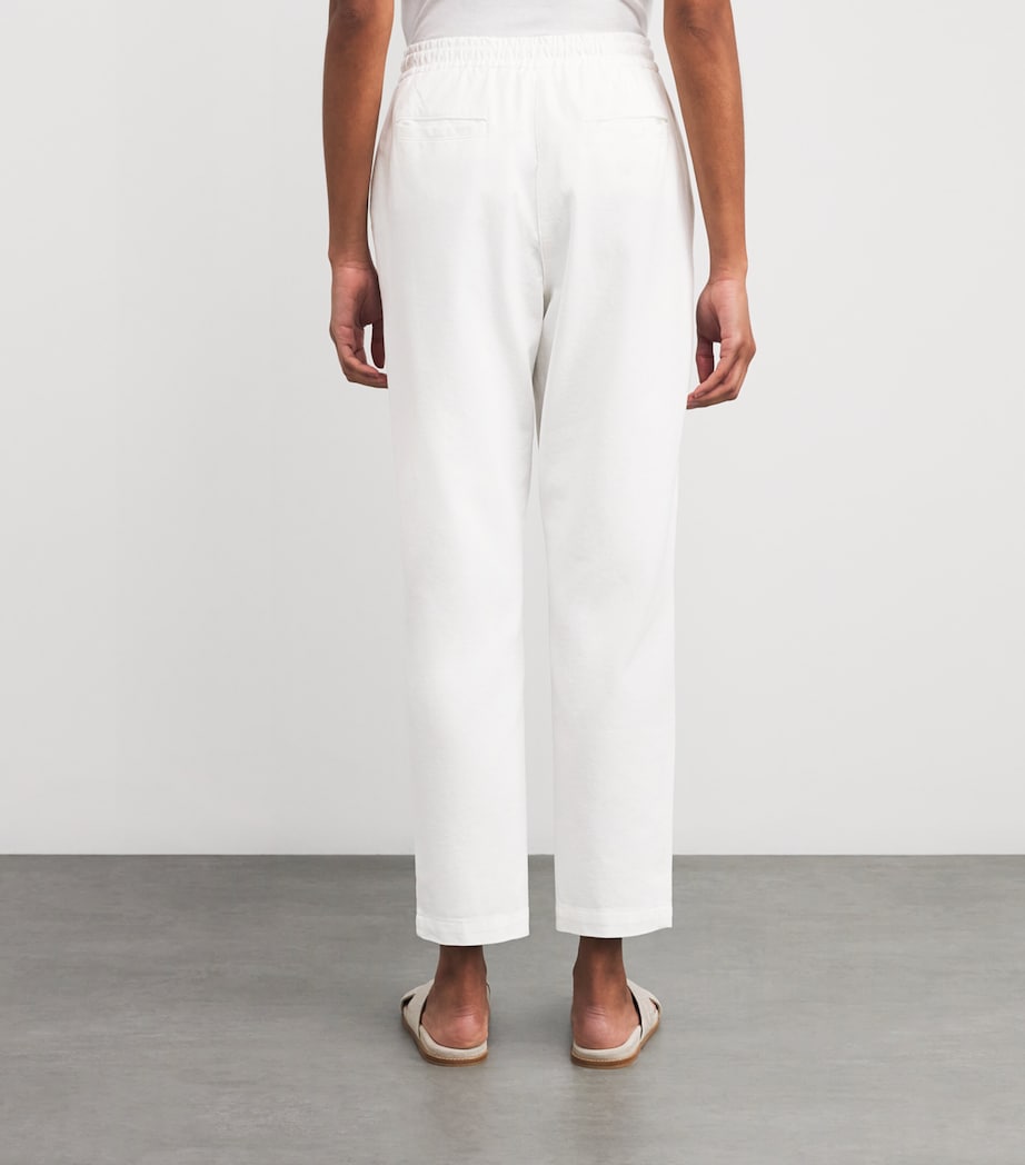 Drawstring Tailored Trousers BIANCO Image 4