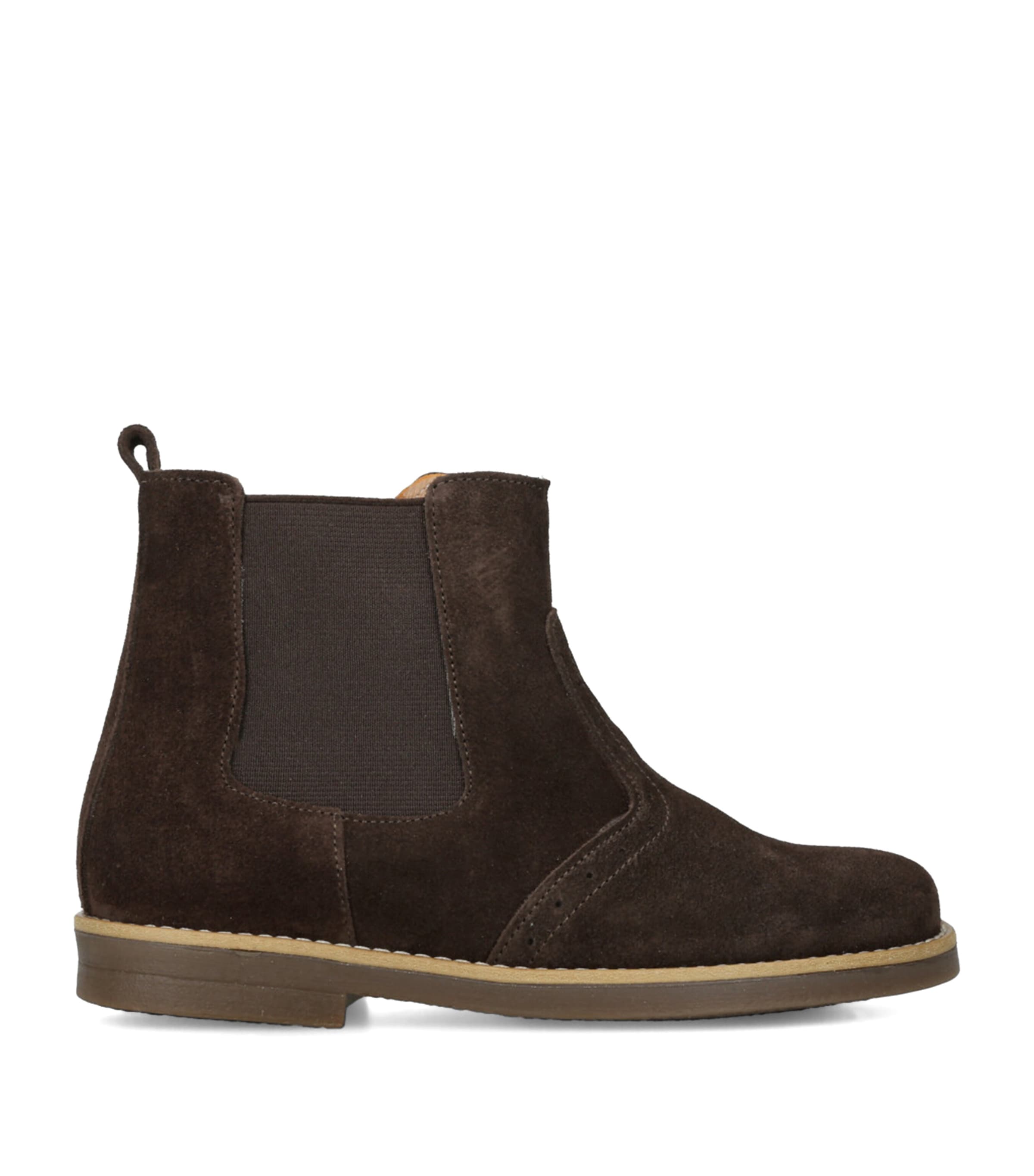 Suede Elo Chelsea Boots BROWN Image 1