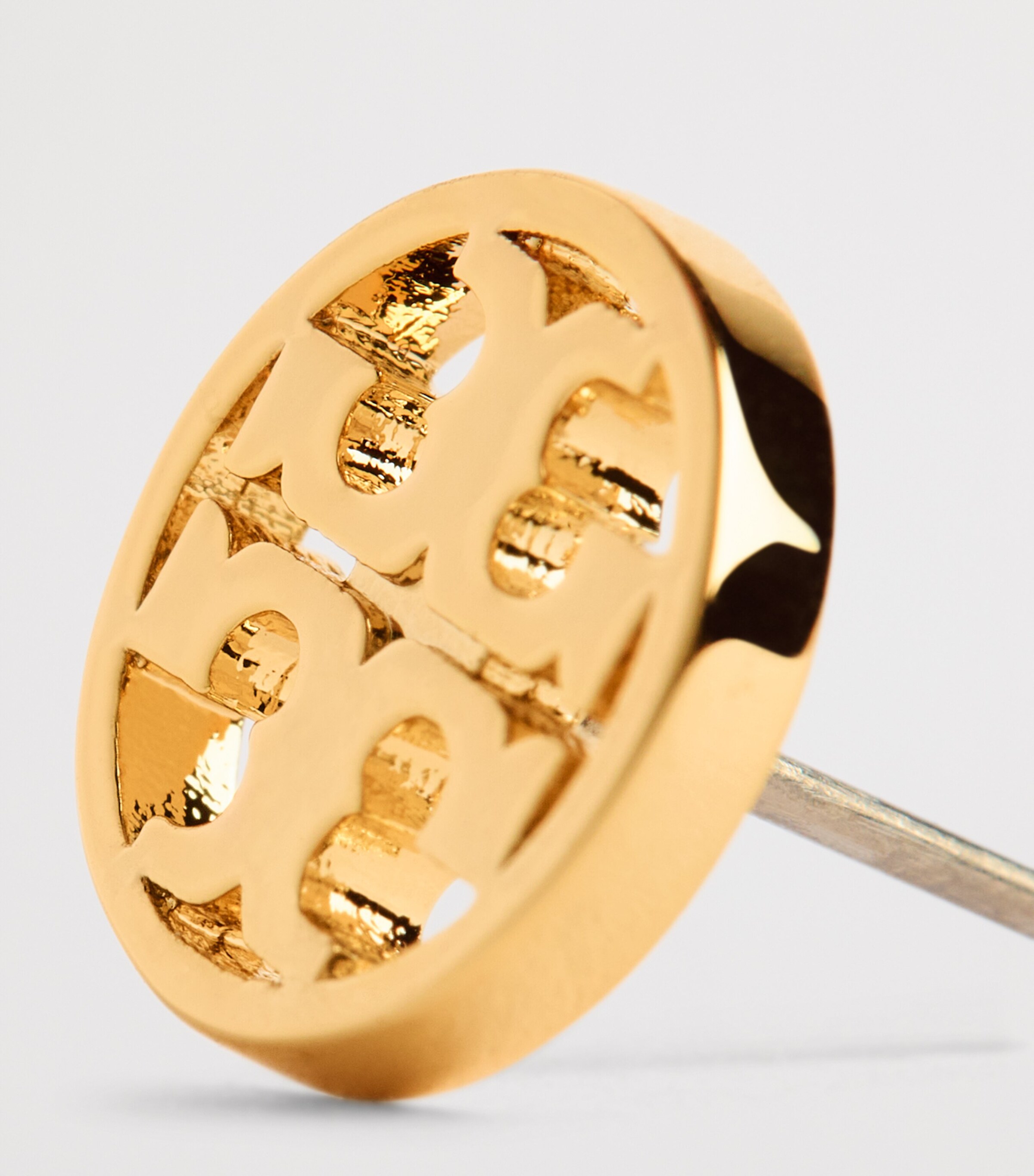 Tory Burch Miller Logo Stud Earrings Tory Gold Image 5