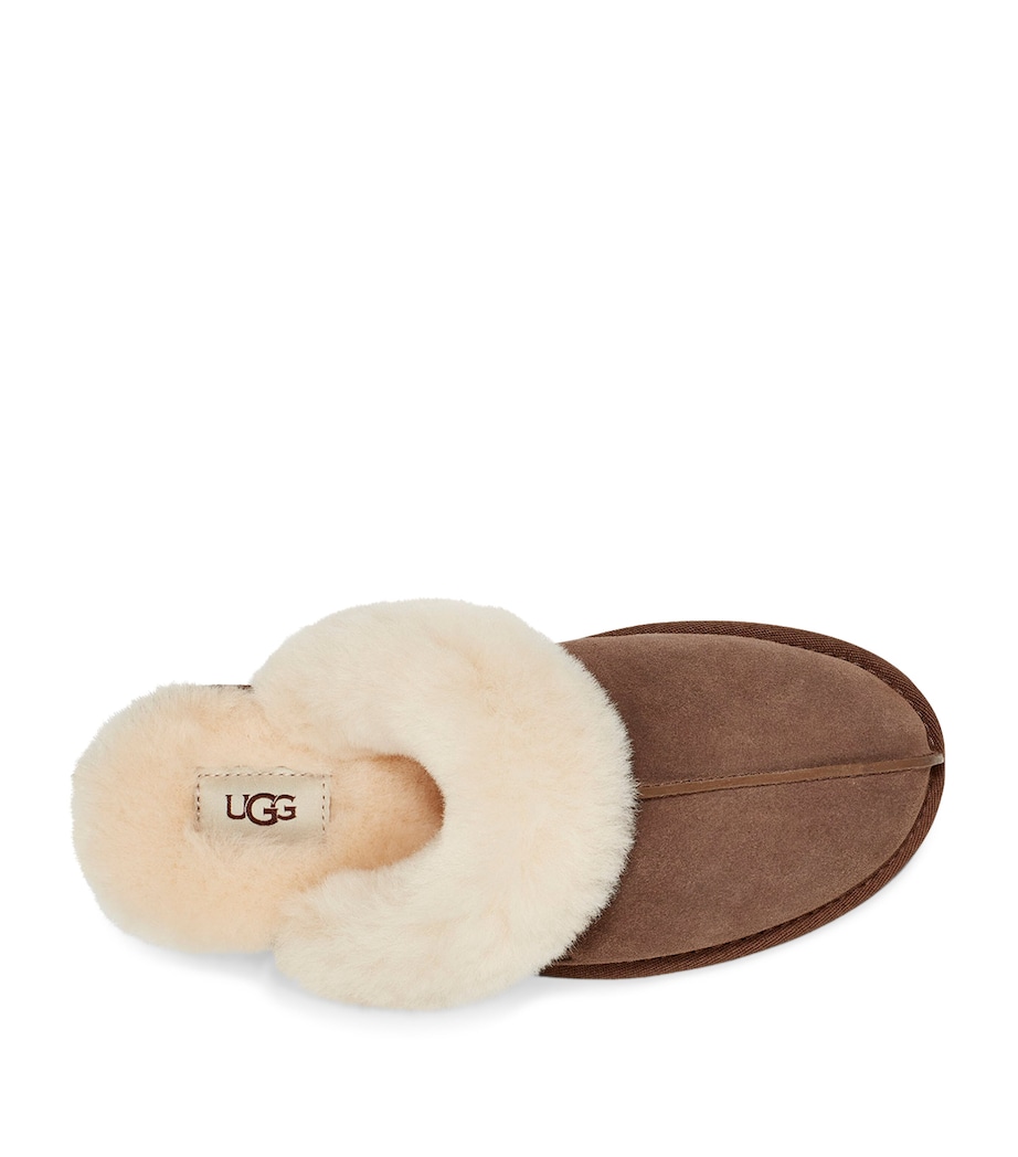 Suede Scuffette II Slippers DARK BROWN Image 7