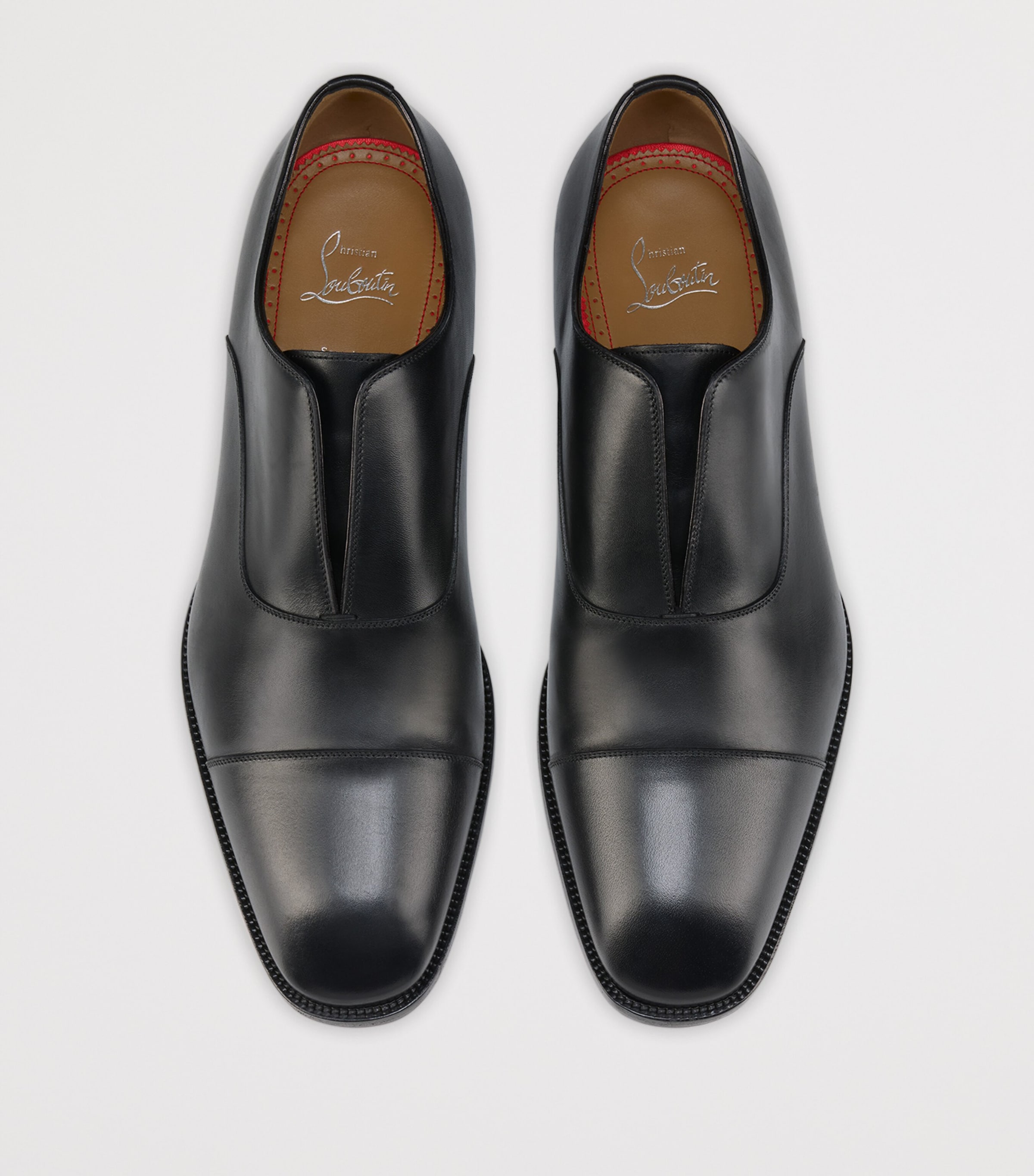 Alpha Male Calfskin Oxford Shoes BK01 Image 5