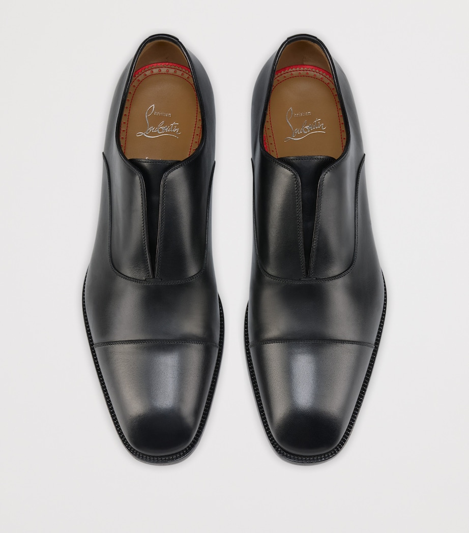 Alpha Male Calfskin Oxford Shoes BK01 Image 5