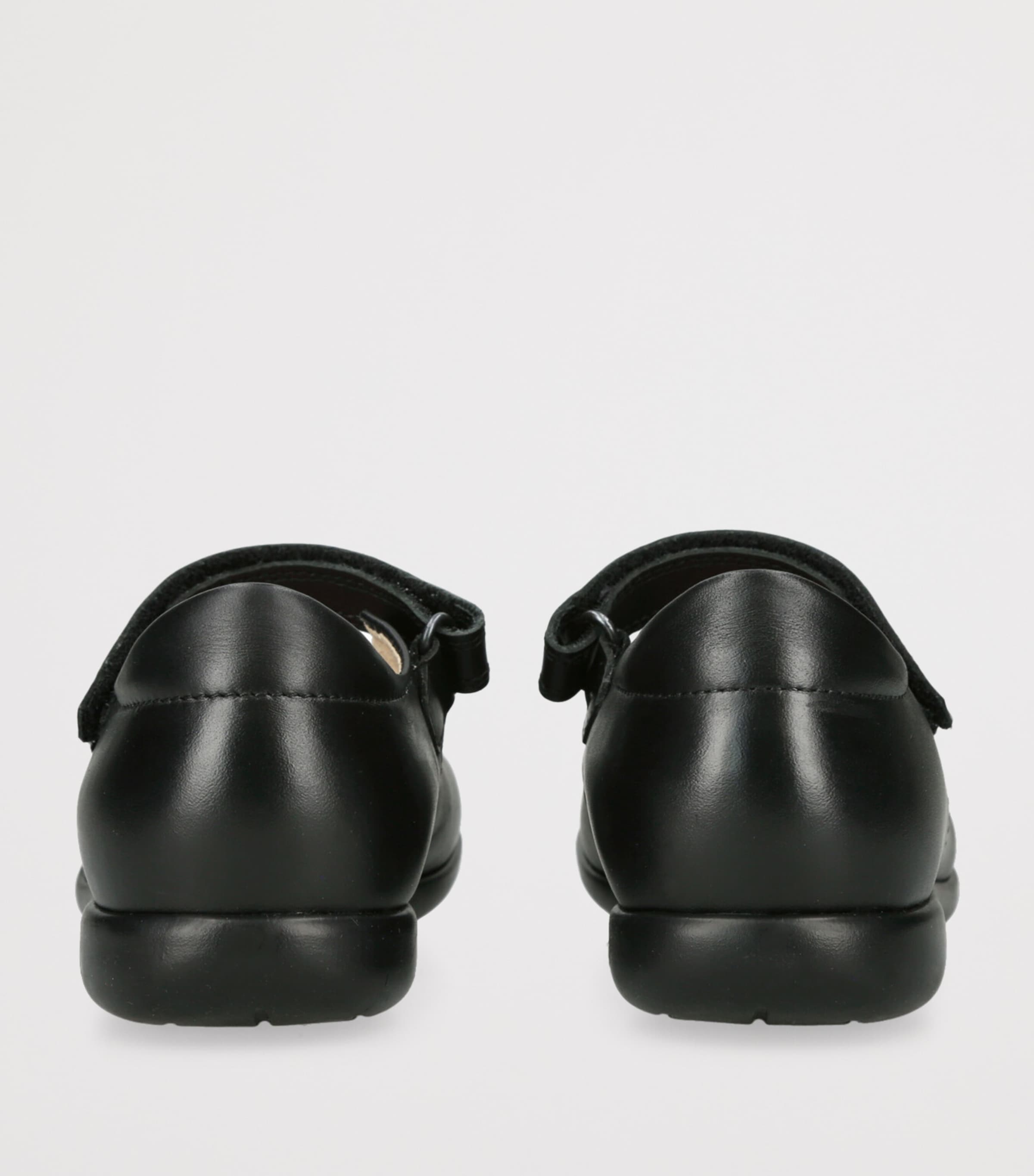Leather Emily School Shoes BLACK Image 2