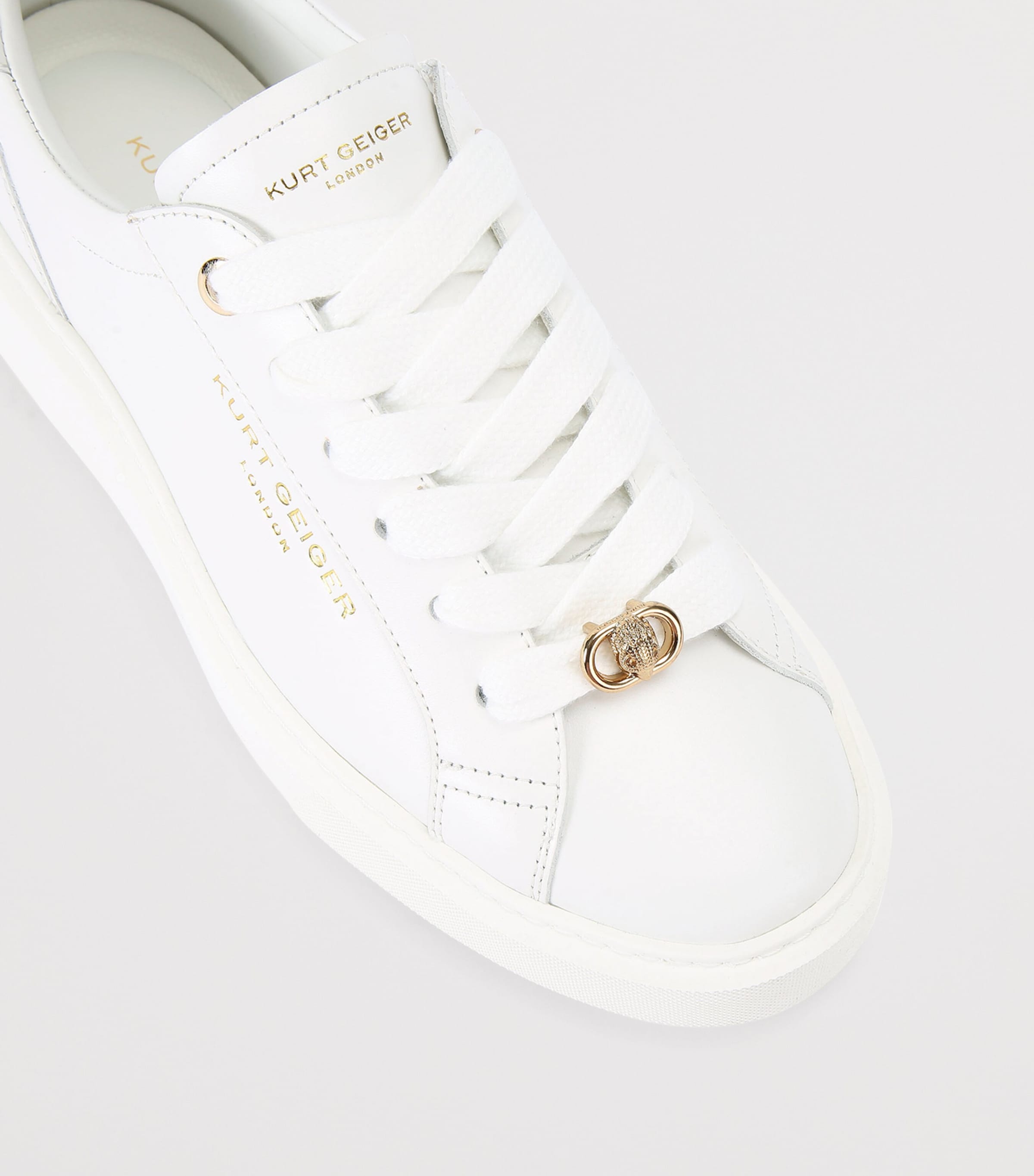 Leather Albion Sneakers WHITE Image 3