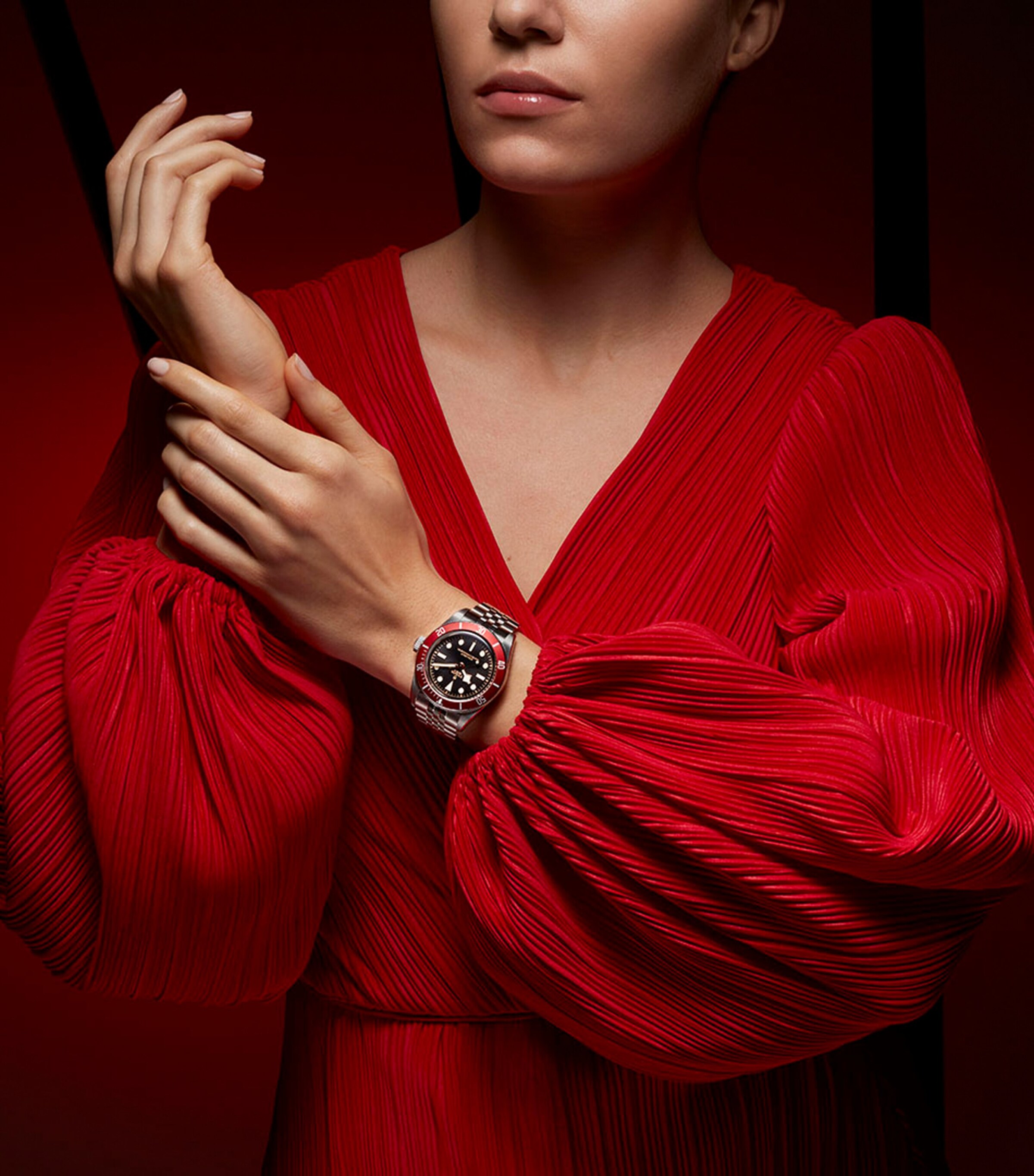 Stainless Steel Black Bay Watch 41mm BLACK Image 6