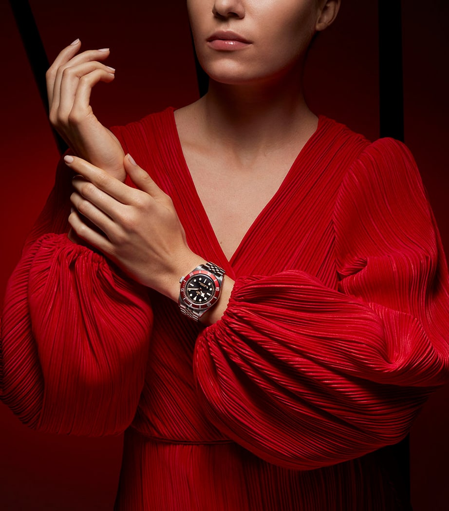 Stainless Steel Black Bay Watch 41mm BLACK Image 6