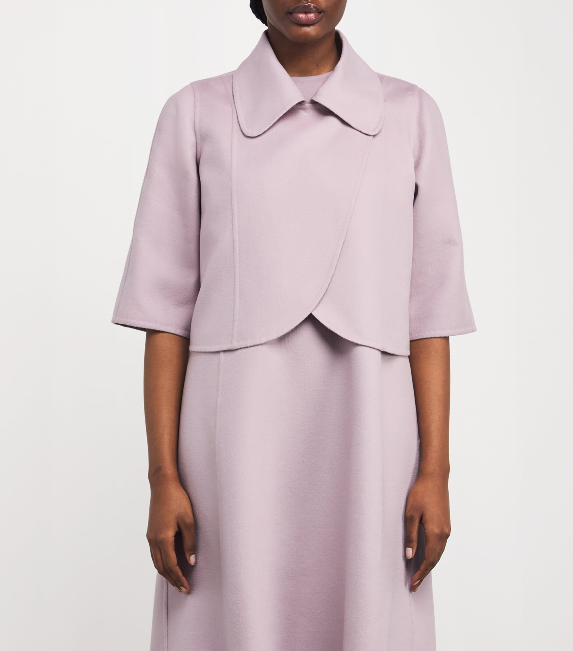 Colombo Womens Cashmere-Silk Cape Jacket Image 3