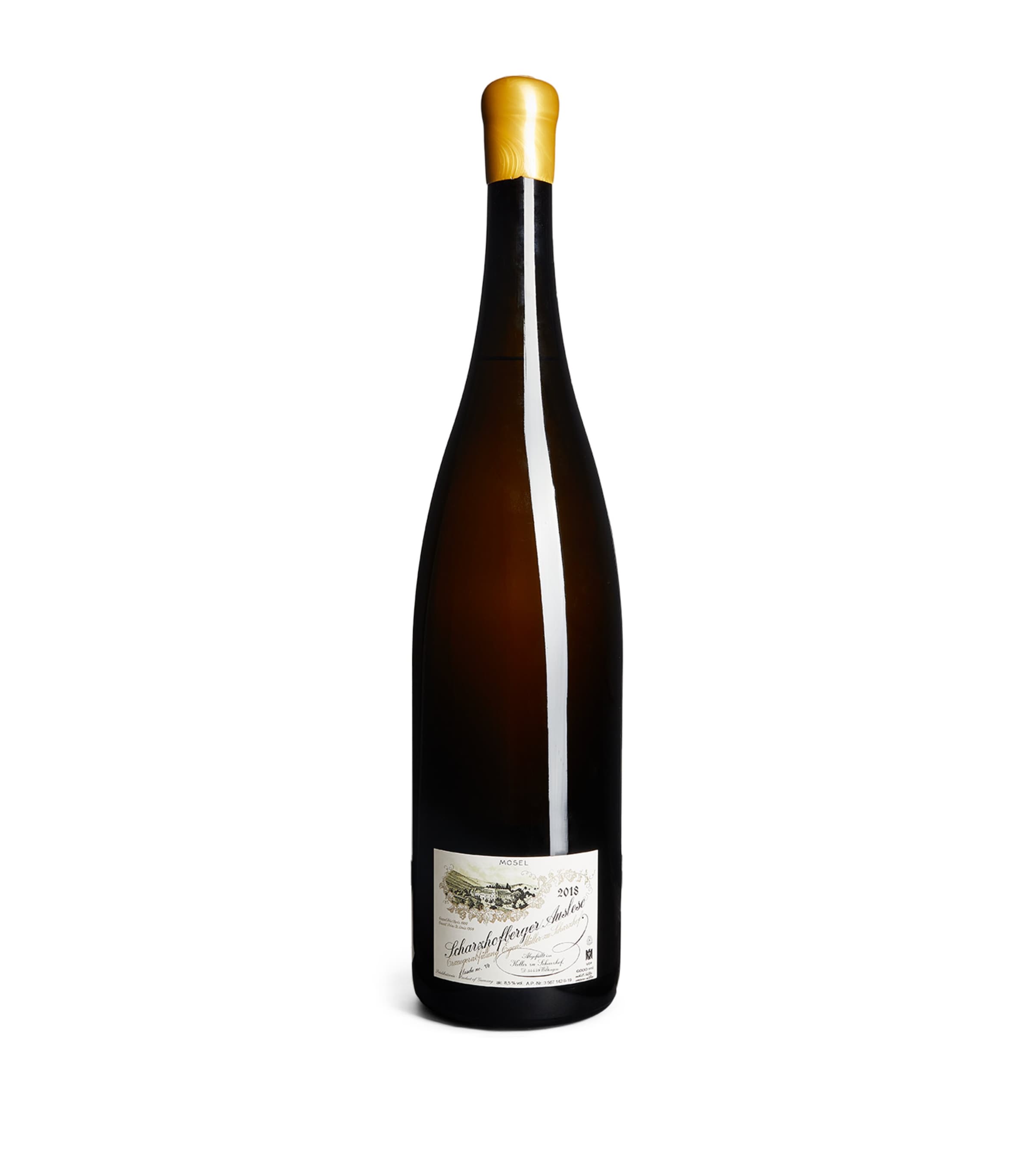 Egon Muller Scharzhofberger Riesling Auslese Goldkapsel 2018 Methuselah (6L) – Wiltingen, Germany | Wine & Spirits | Wine | White Wine | Large Wine & Spirit Bottles | 5190