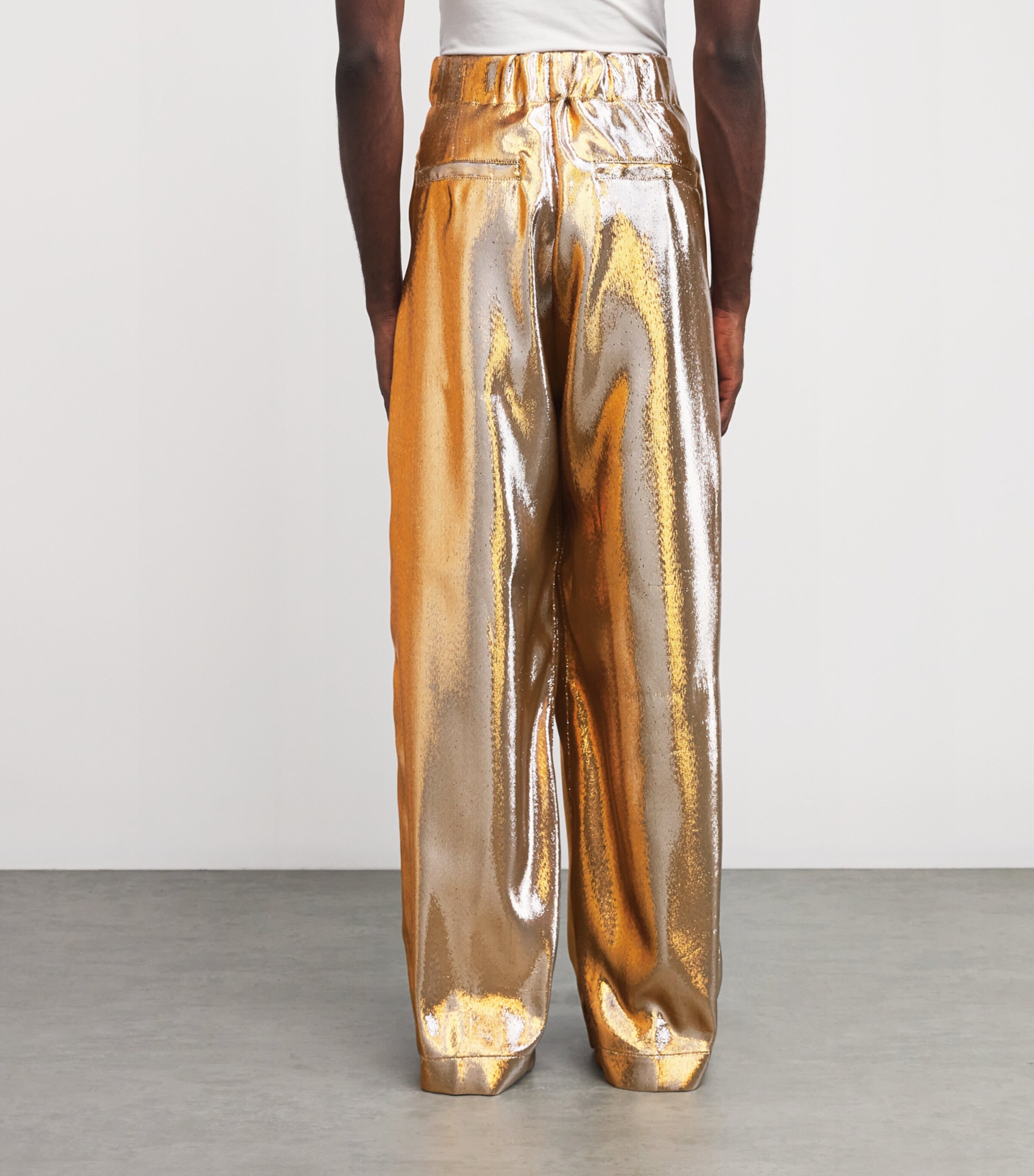 パンツ Golden  Pant Wide Leg High waist wide leg pants | Mustard yellow trousers