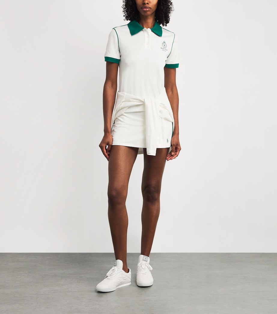 SRC Mini Tennis Skirt WHITE/ALPINE Image 2