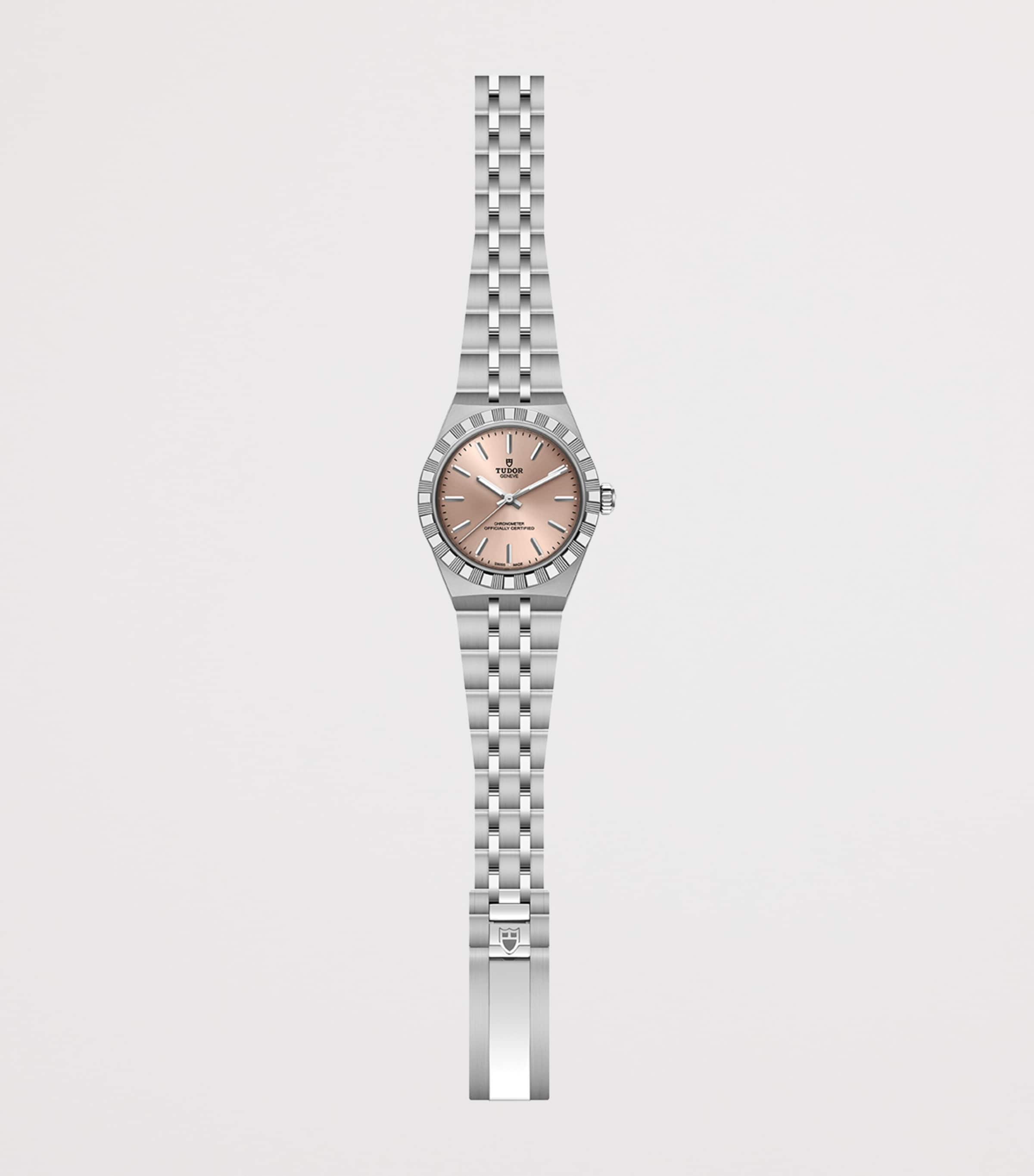 TUDOR Royal Stainless Steel Watch 30mm Salmon Image 2