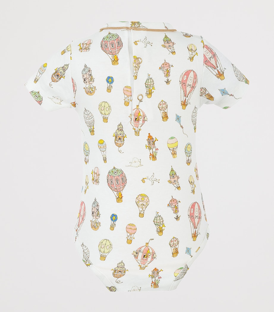 Hot Air Balloon Print Bodysuit (3-6 Months) BALLOONS Image 2