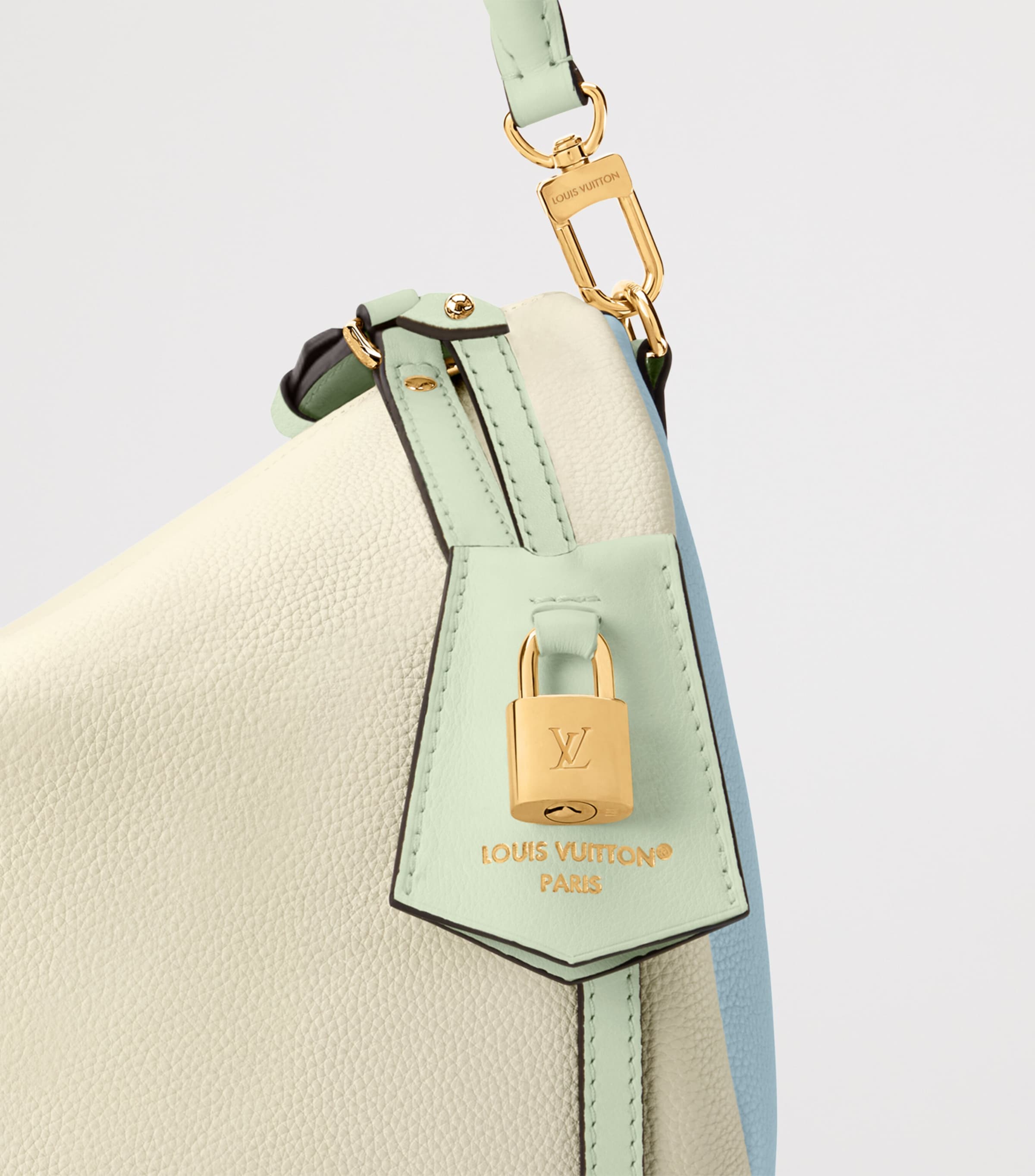 Calfskin Express PM Shoulder Bag BROWN Image 5