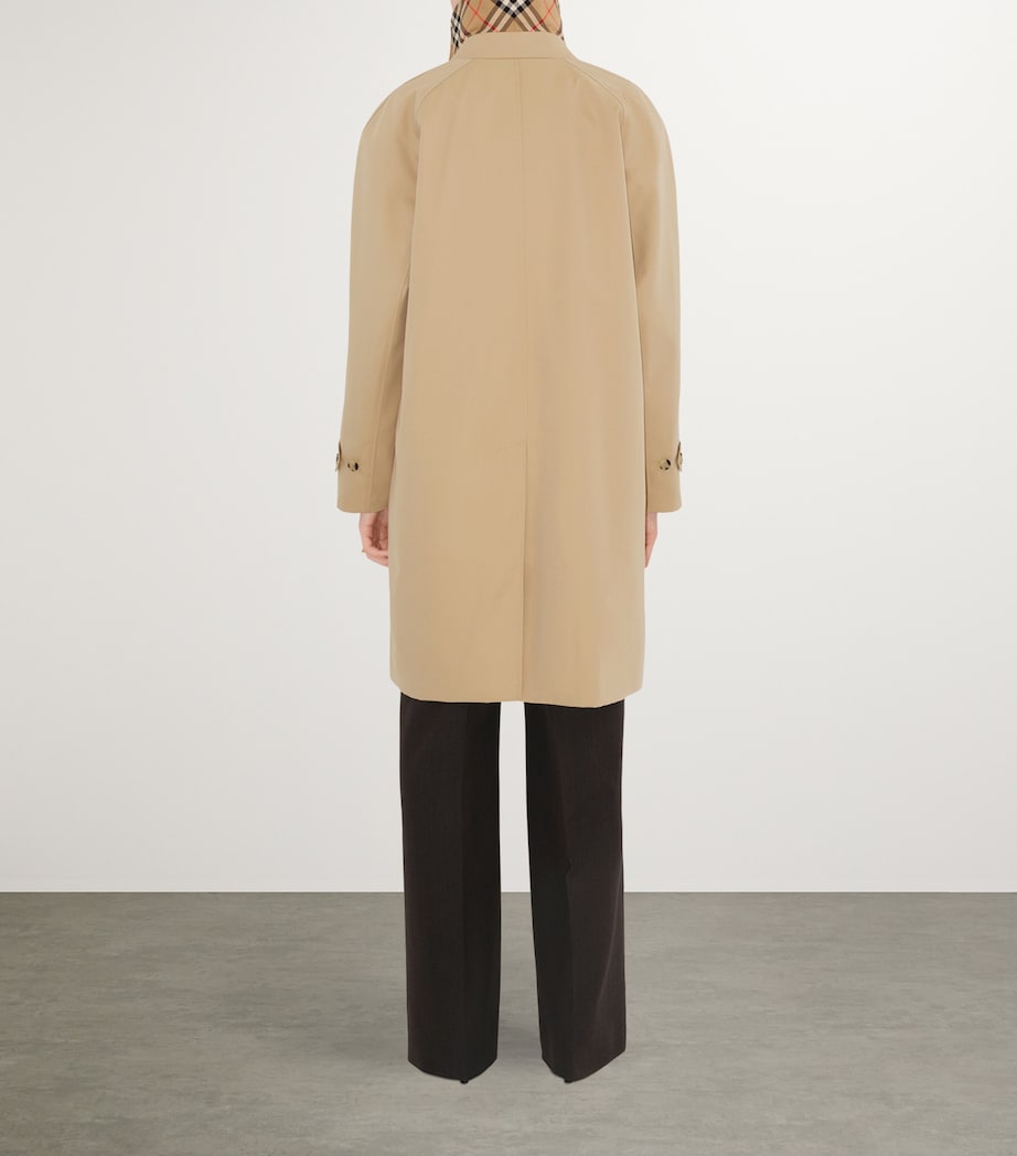 Gabardine Camden Car Coat HONEY Image 4