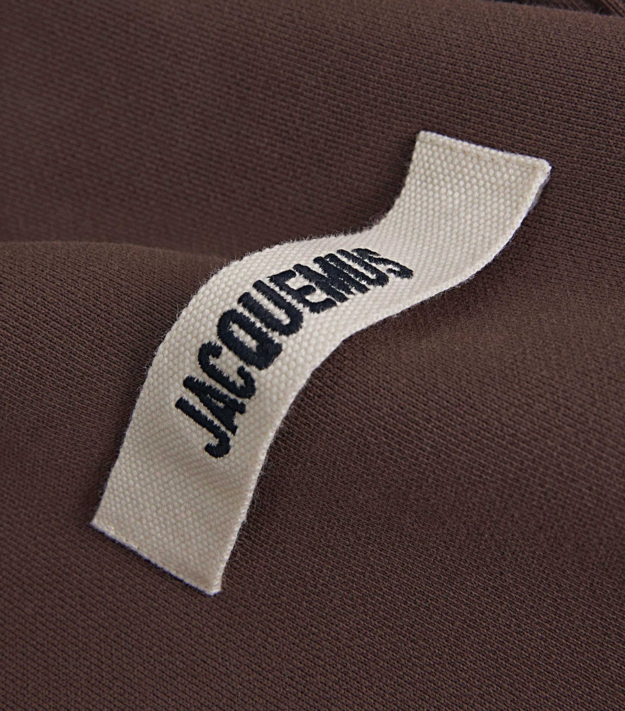 Grosgrain Logo Sweatshirt 880-DARK BROWN Image 5