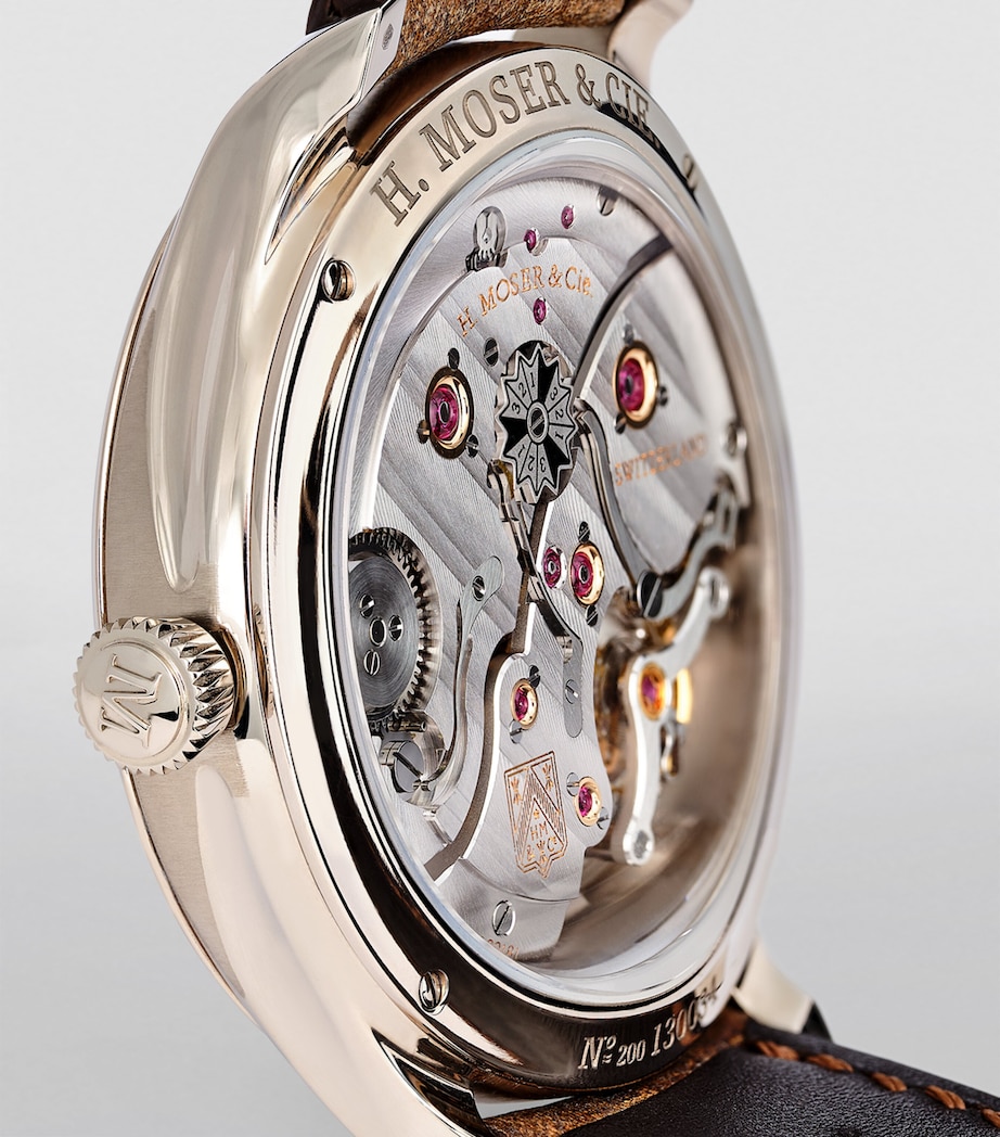 White Gold Endeavour Watch 42mm BLUE Image 3