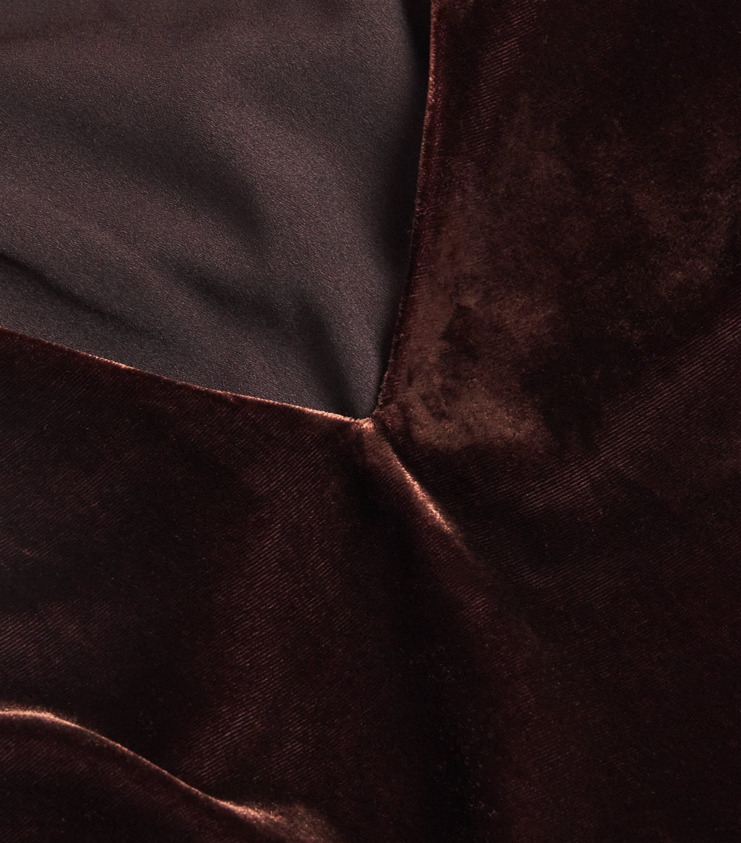 Velvet Lawry Mini Dress AUBERGINE Image 5