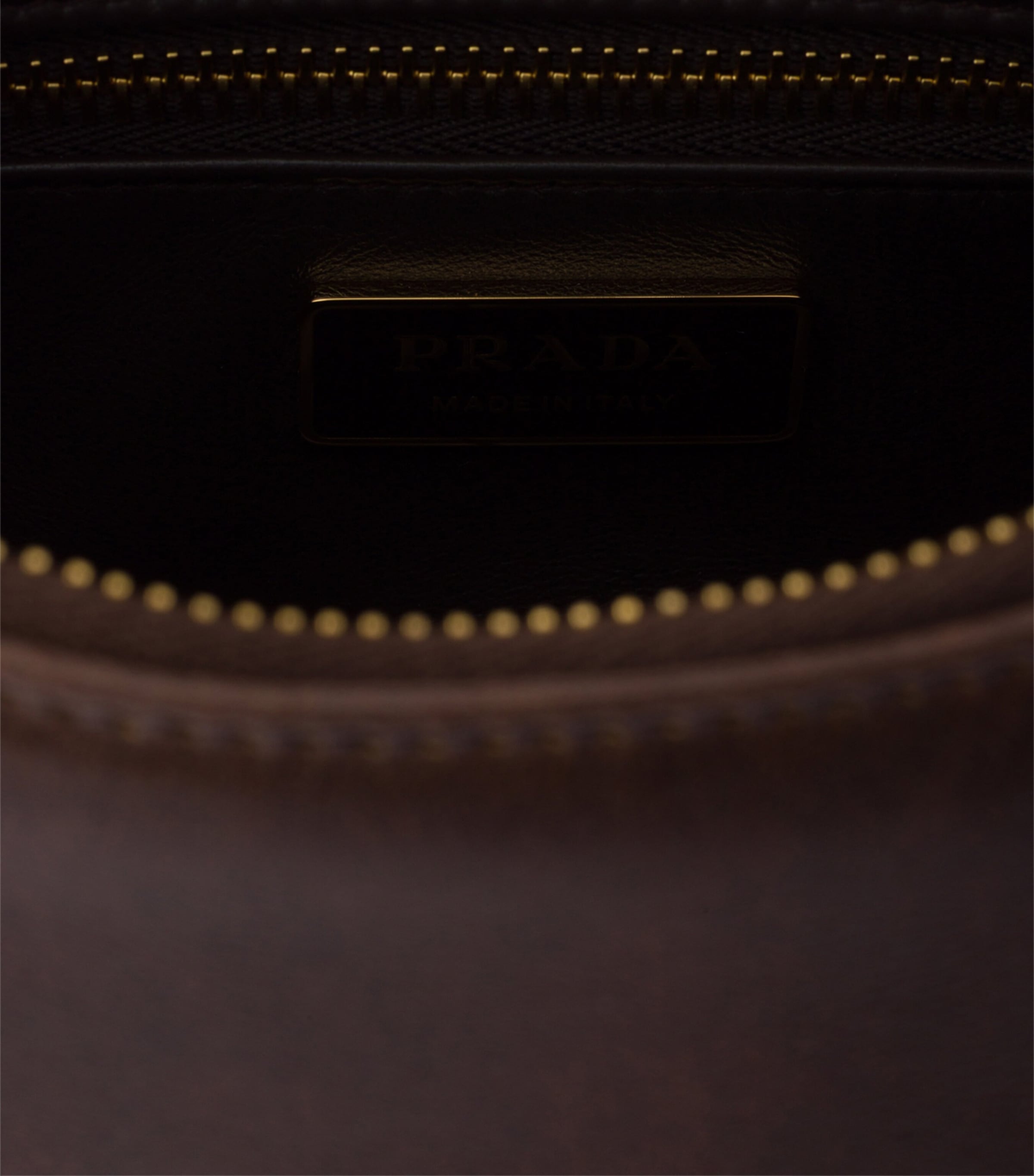 Prada Medium Leather Aimée Shoulder Bag Brown Image 4