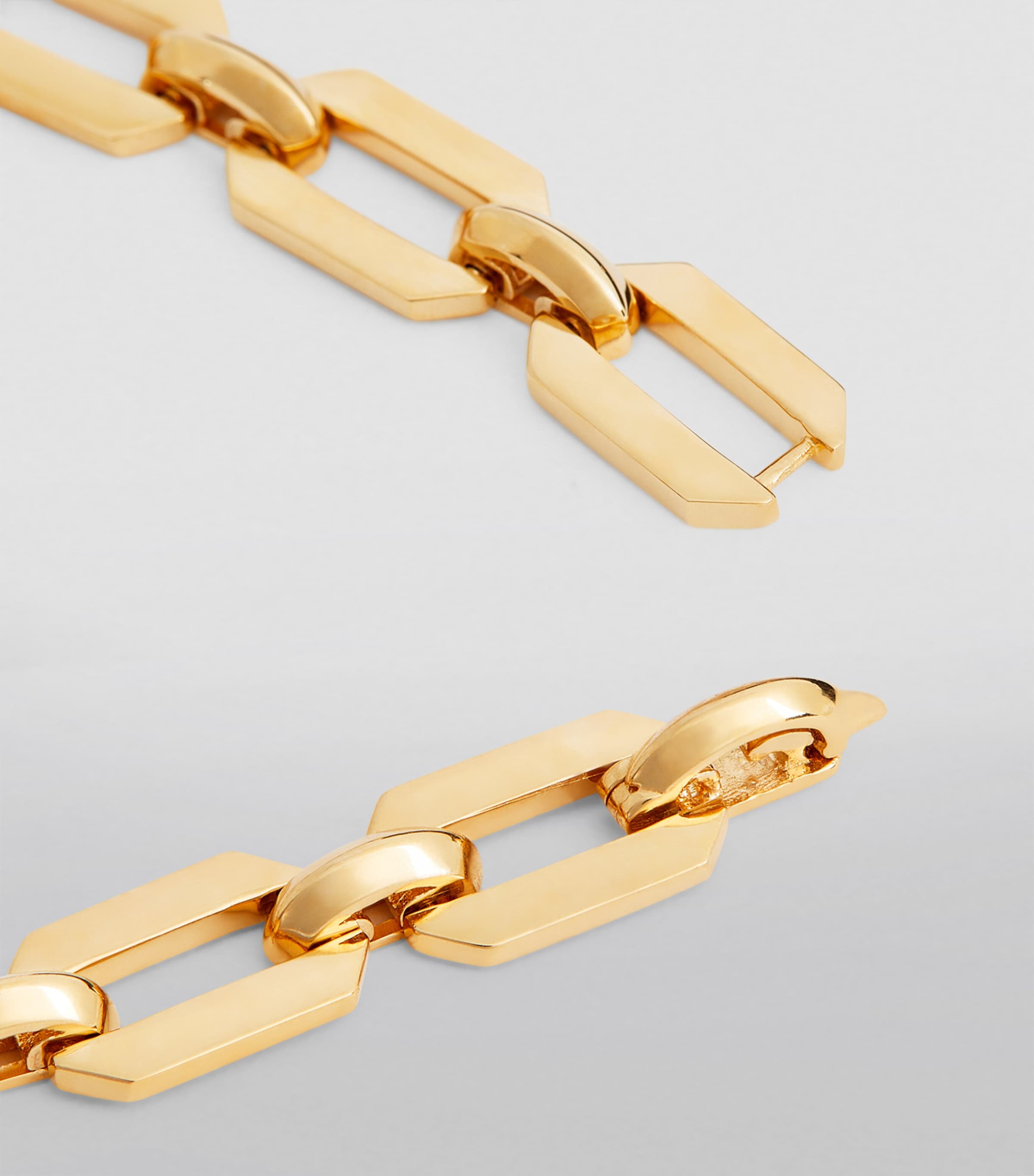 Yellow Gold Deco Chain Bracelet YELLOW GOLD Image 6