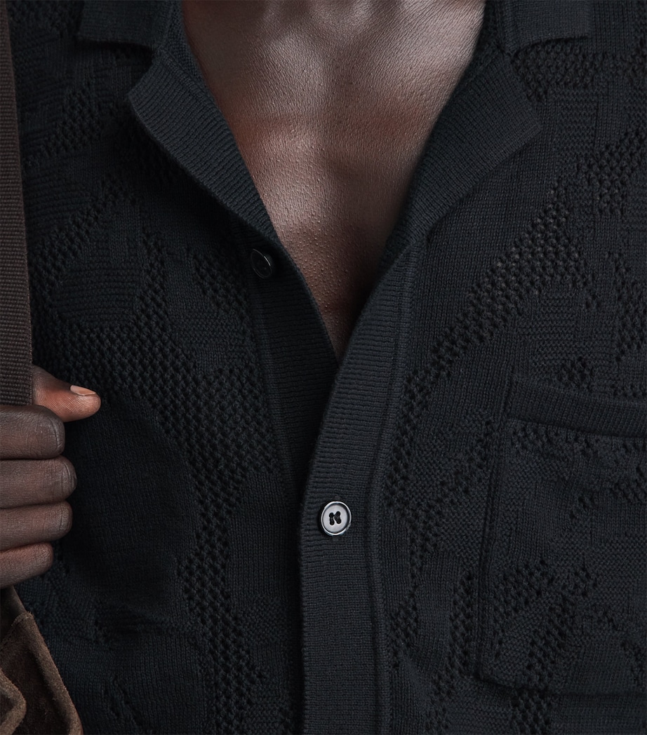 Samsøe Samsøe Mens Organic Cotton Saconald Shirt Black Image 3
