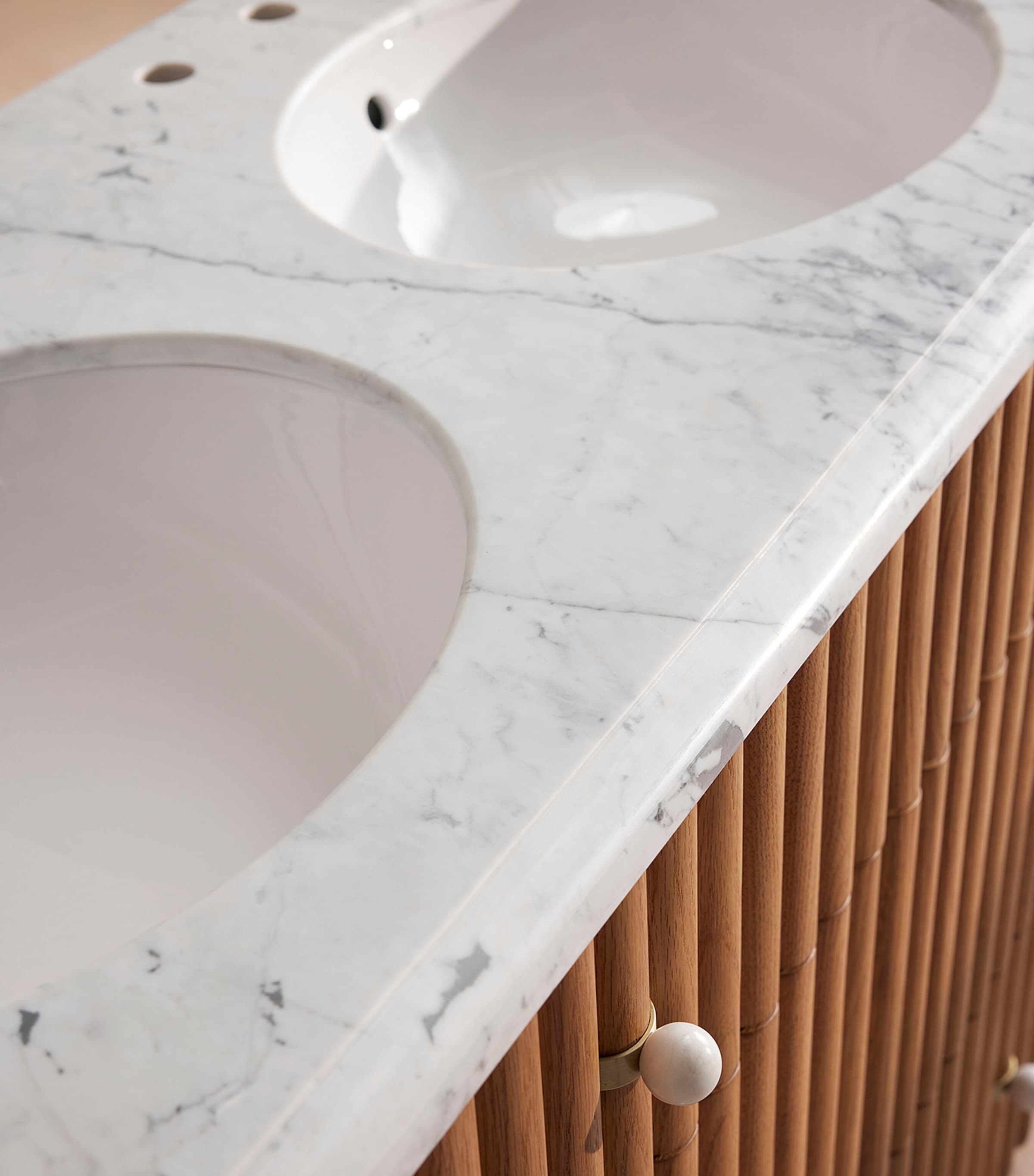 Soho Home Carlisle Double Vanity Carrara Image 6