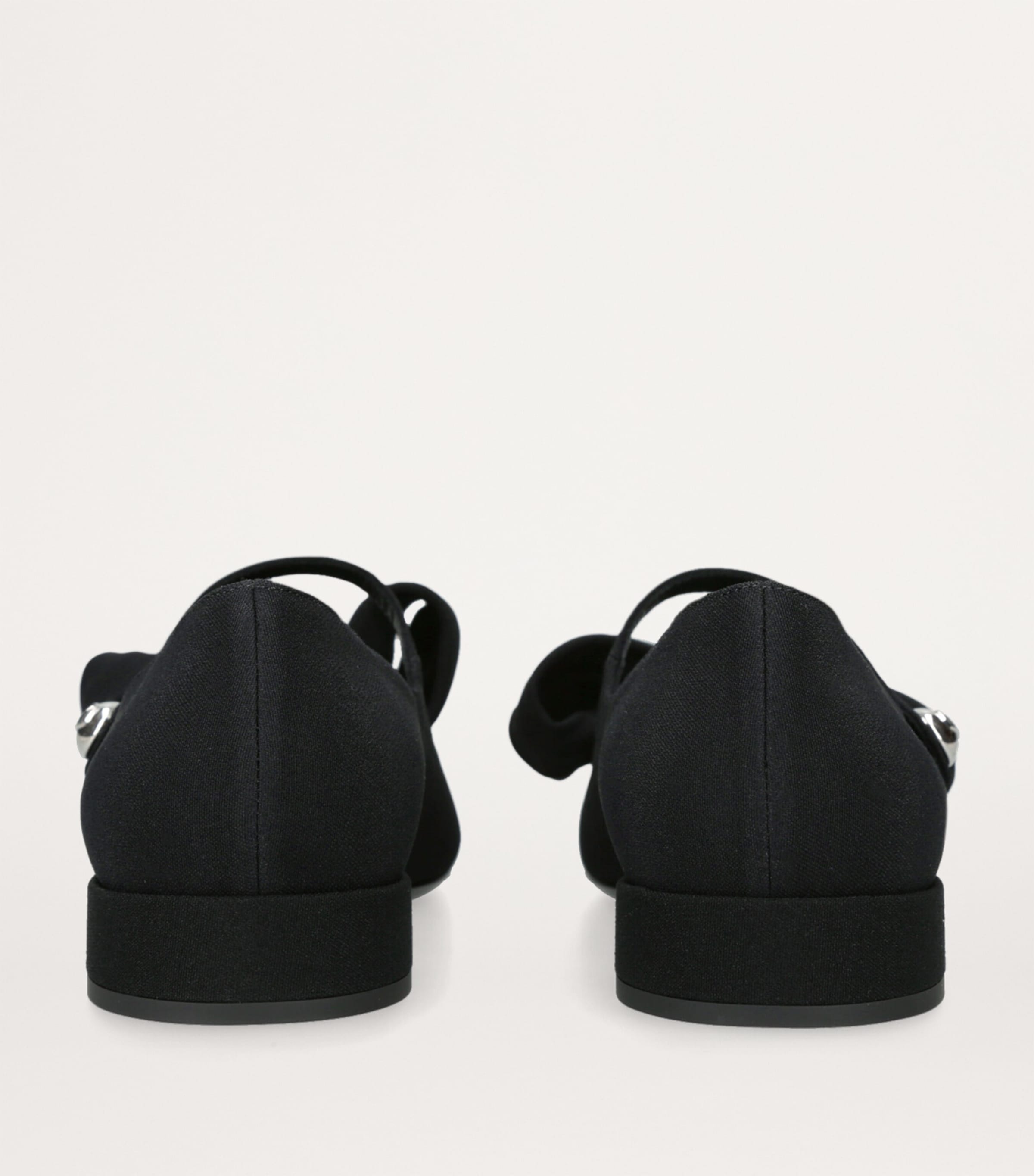 Bowjane Mary Jane Ballerina Flats 20 BLACK Image 2