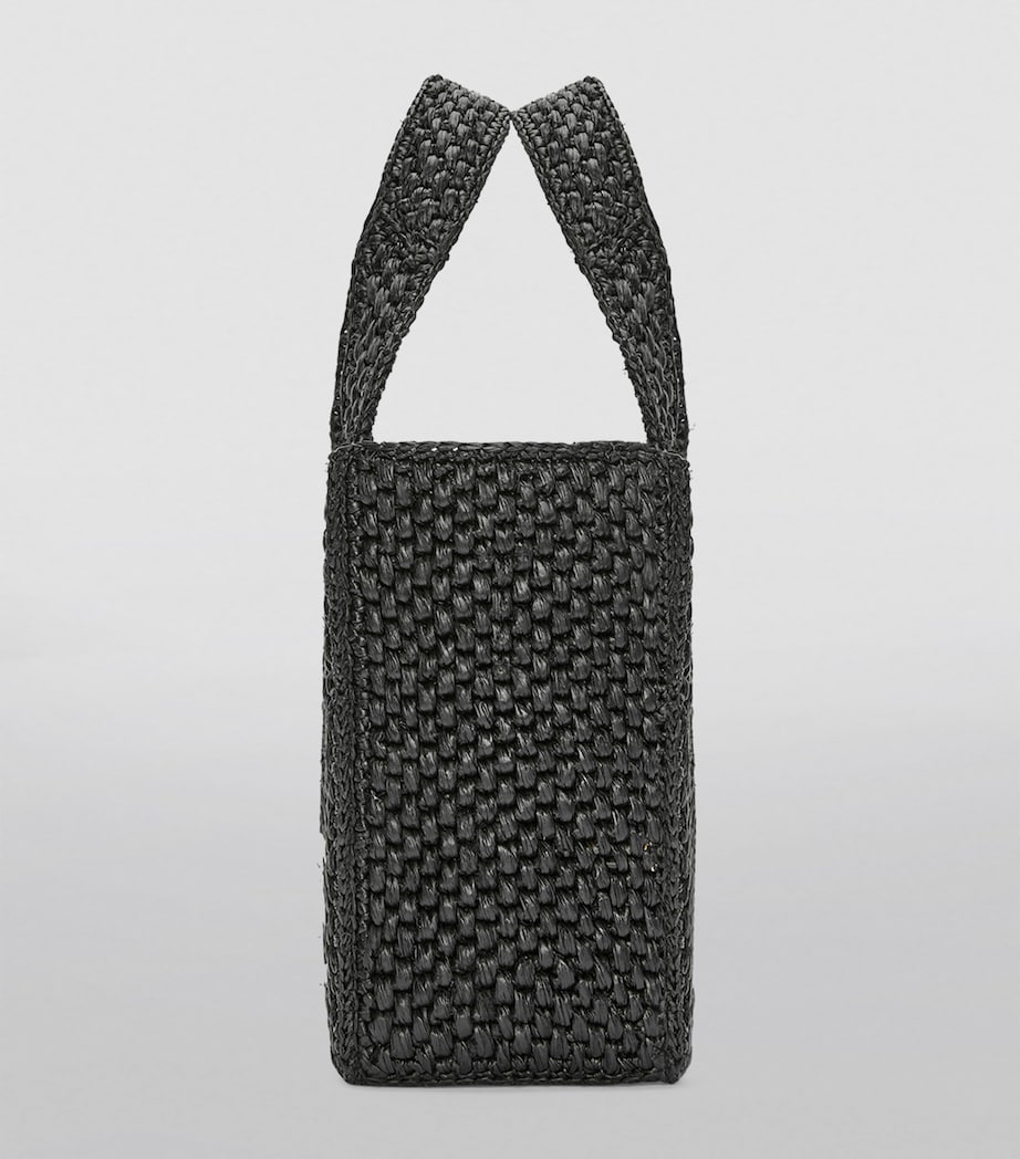 x Paula's Ibiza Small Font Tote Bag BLACK Image 2