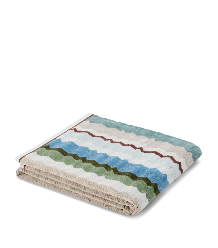 Missoni Home Eva Bath Sheet (100cm x 150cm) Image 2