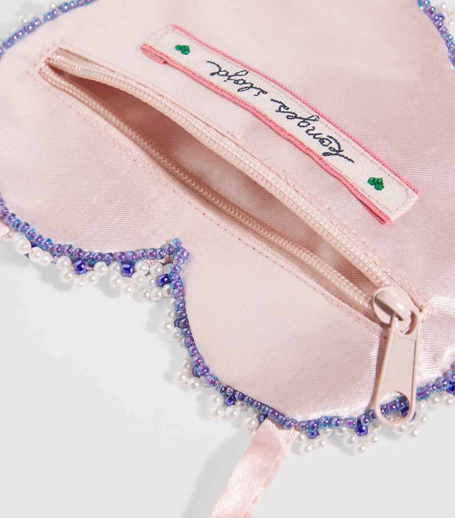 Beaded Heart Mini Purse MELLOW ROSE Image 3