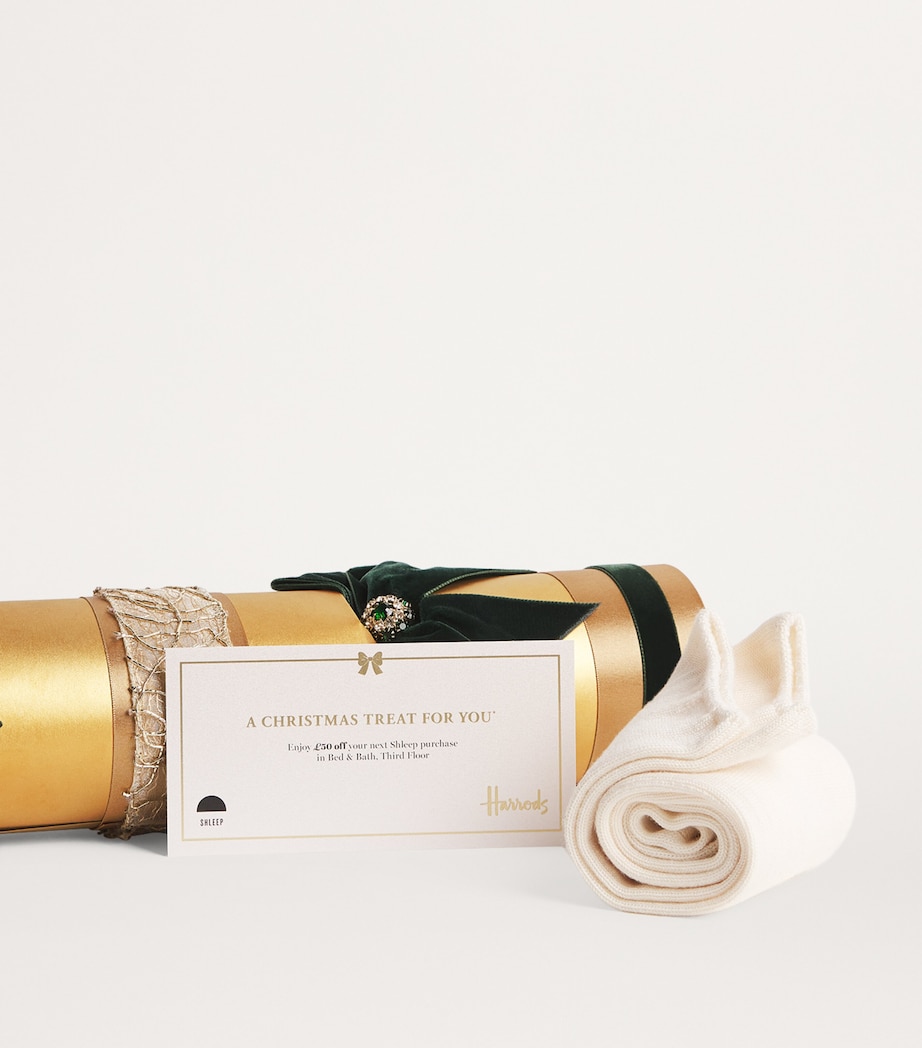 Harrods Luxury Christmas Crackers (Set of 6) Gold Image 6