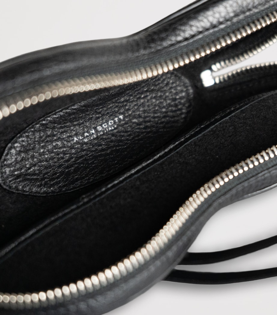 Alan Scott Deerskin Glasses Case Black/black Image 3