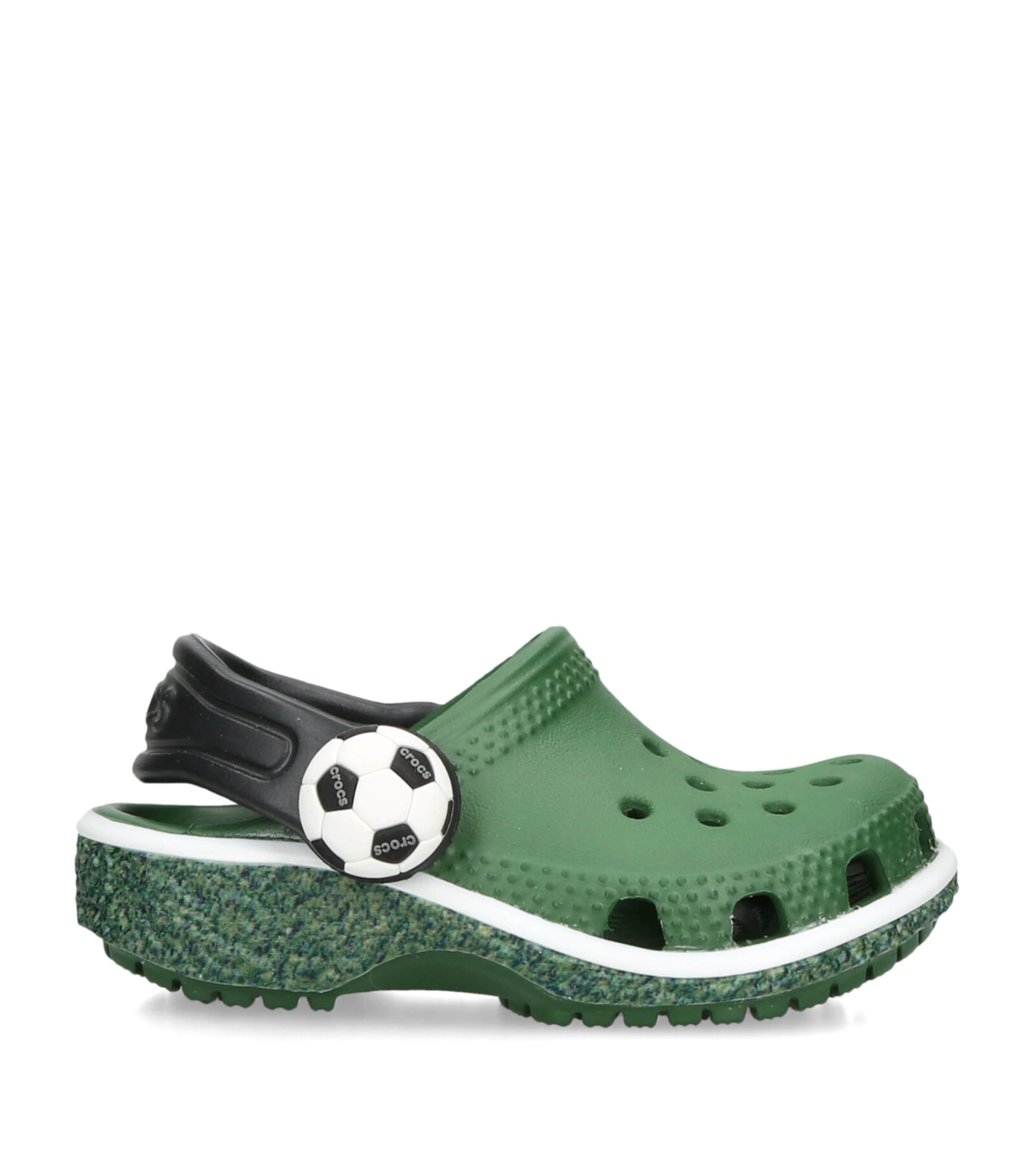 CROCS KIDS Soccer Turf Clogs Green Image 1