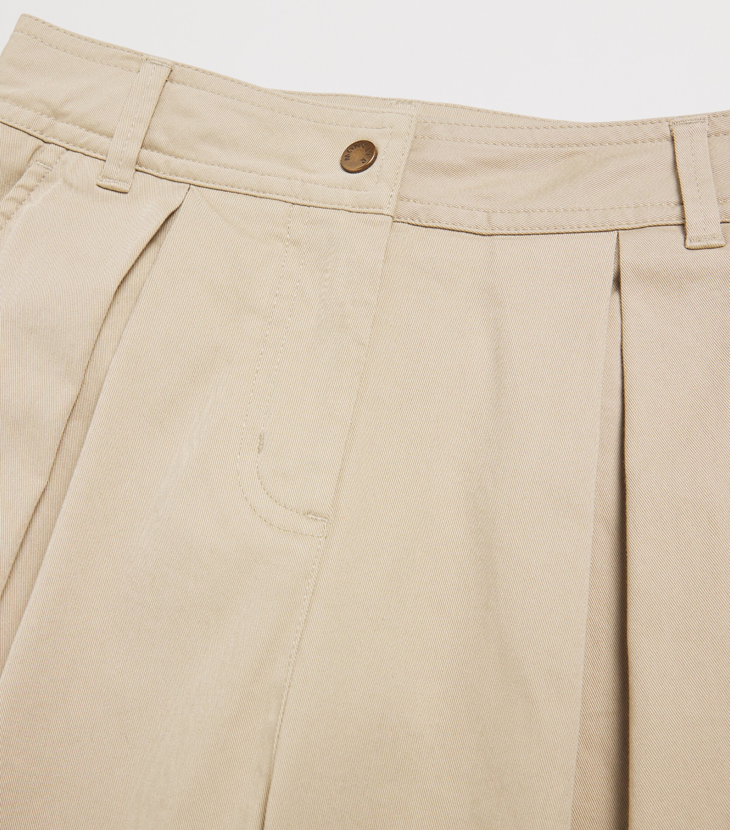 Moncler Enfant Stretch-Cotton Pleated Trousers (4-6 Years) Image 3