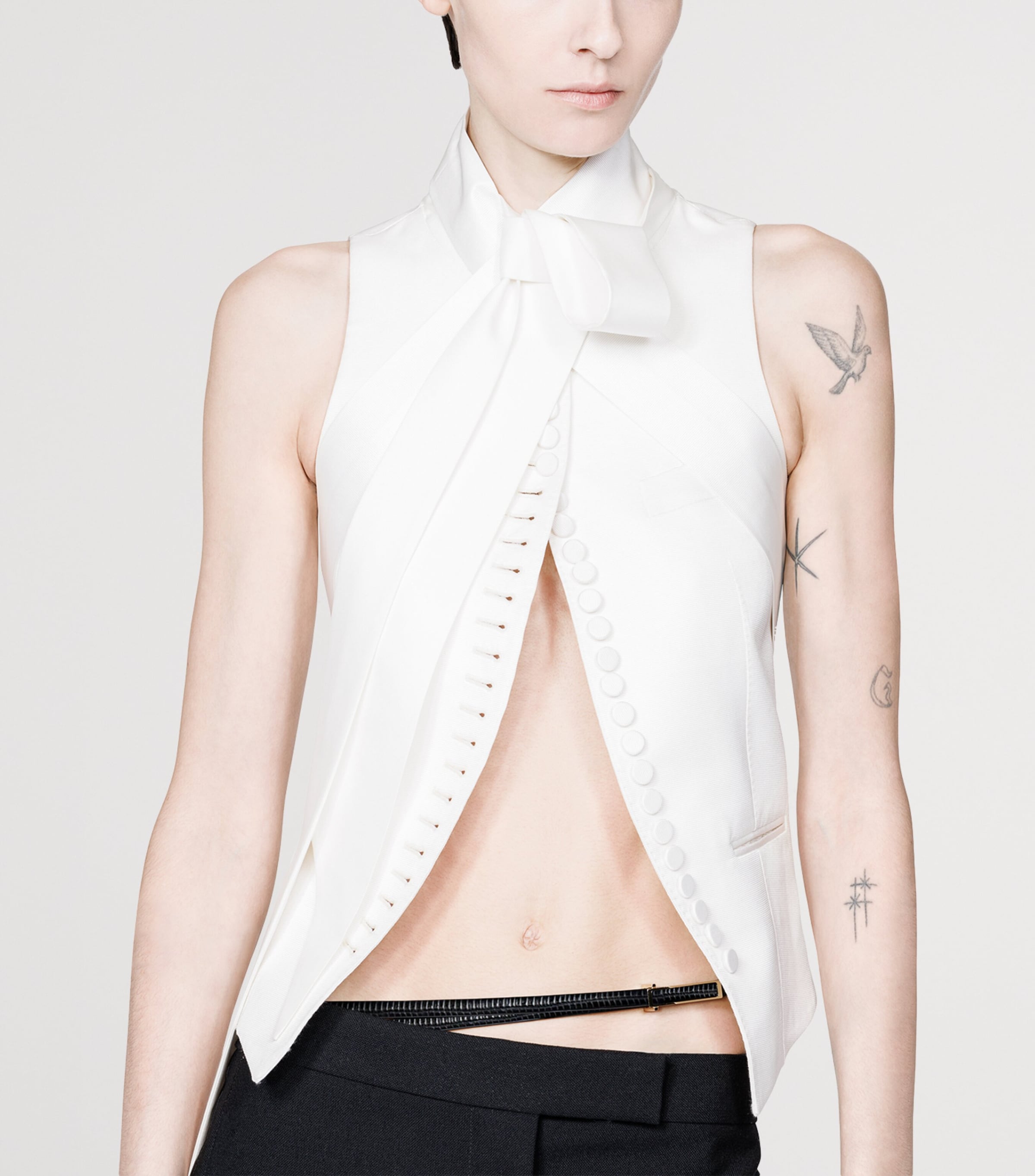 TOM FORD Silk Faille Scarf Wad Image 2