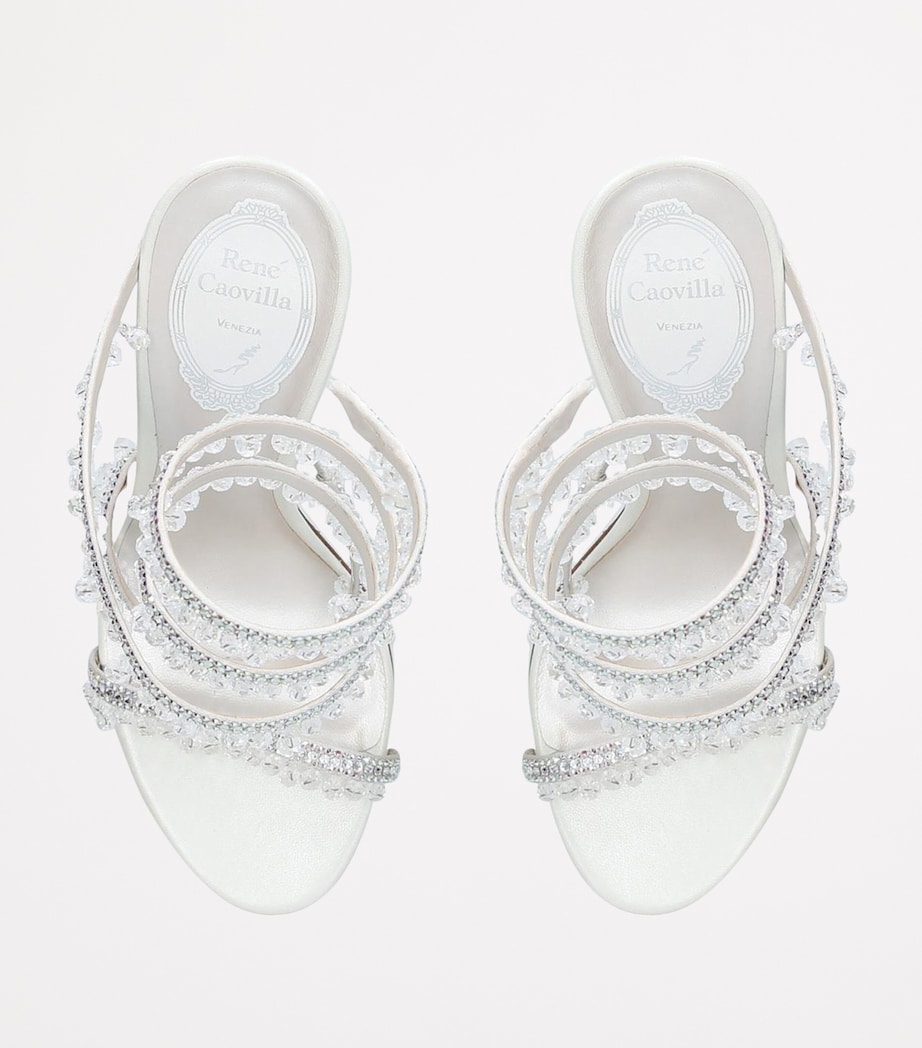 Satin Chandelier Sandals 105 GREY/LIGHT Image 4