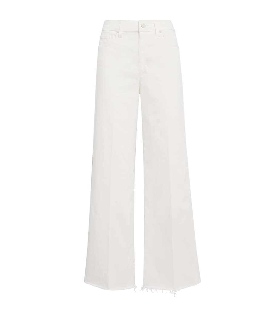 Anessa High-Rise Wide-Leg Jeans TONAL ECRU Image 1