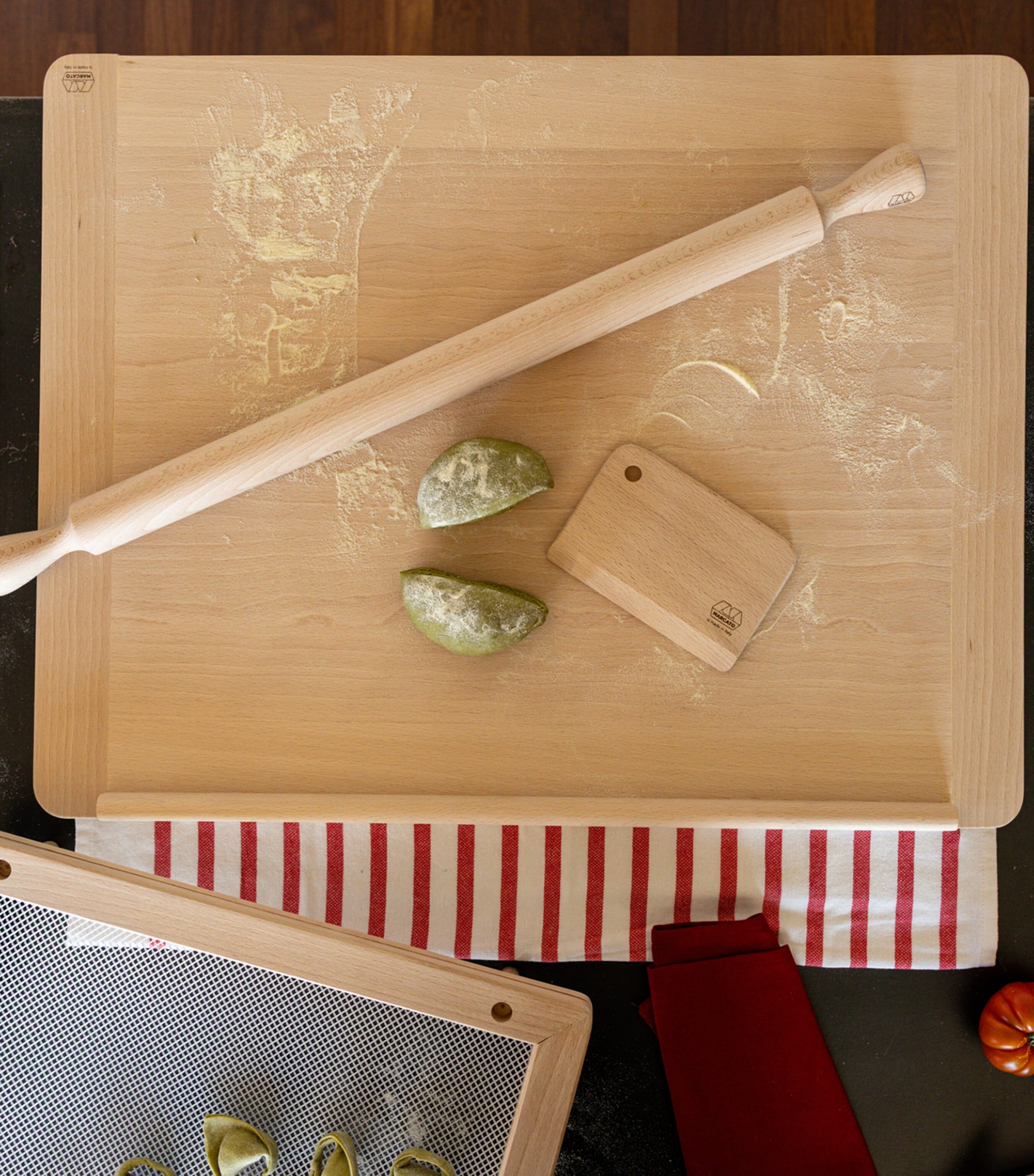 Marcato Wooden Pastry Board Beechwood Image 2