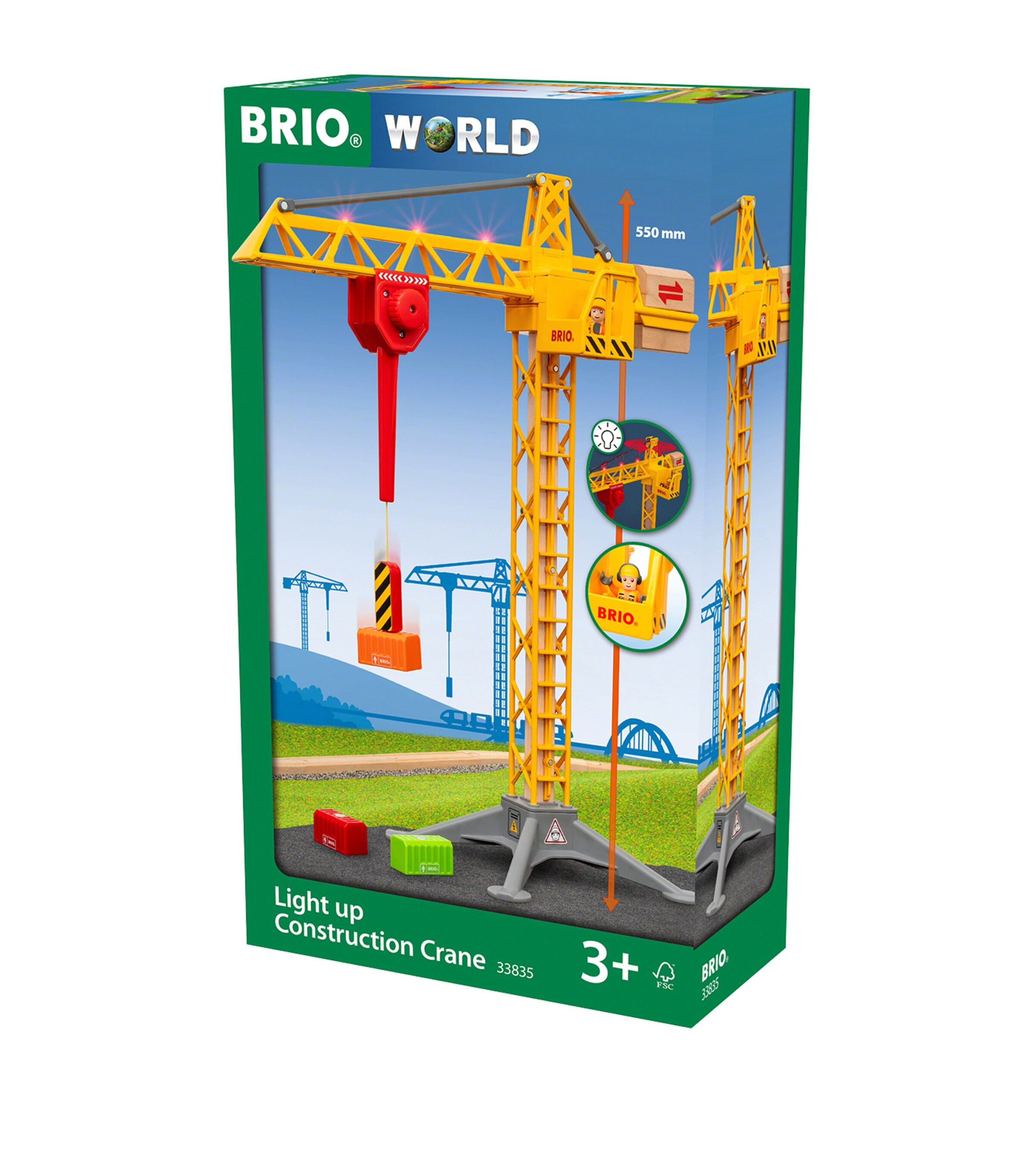 Light-Up Construction Crane MULTI Image 9
