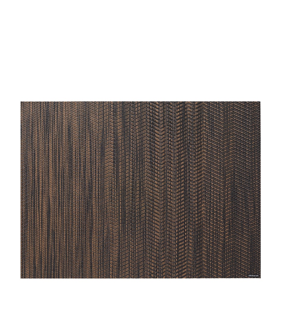 Wave Rectangular Placemat (36cm x 48cm) TIGER'S EYE Image 1