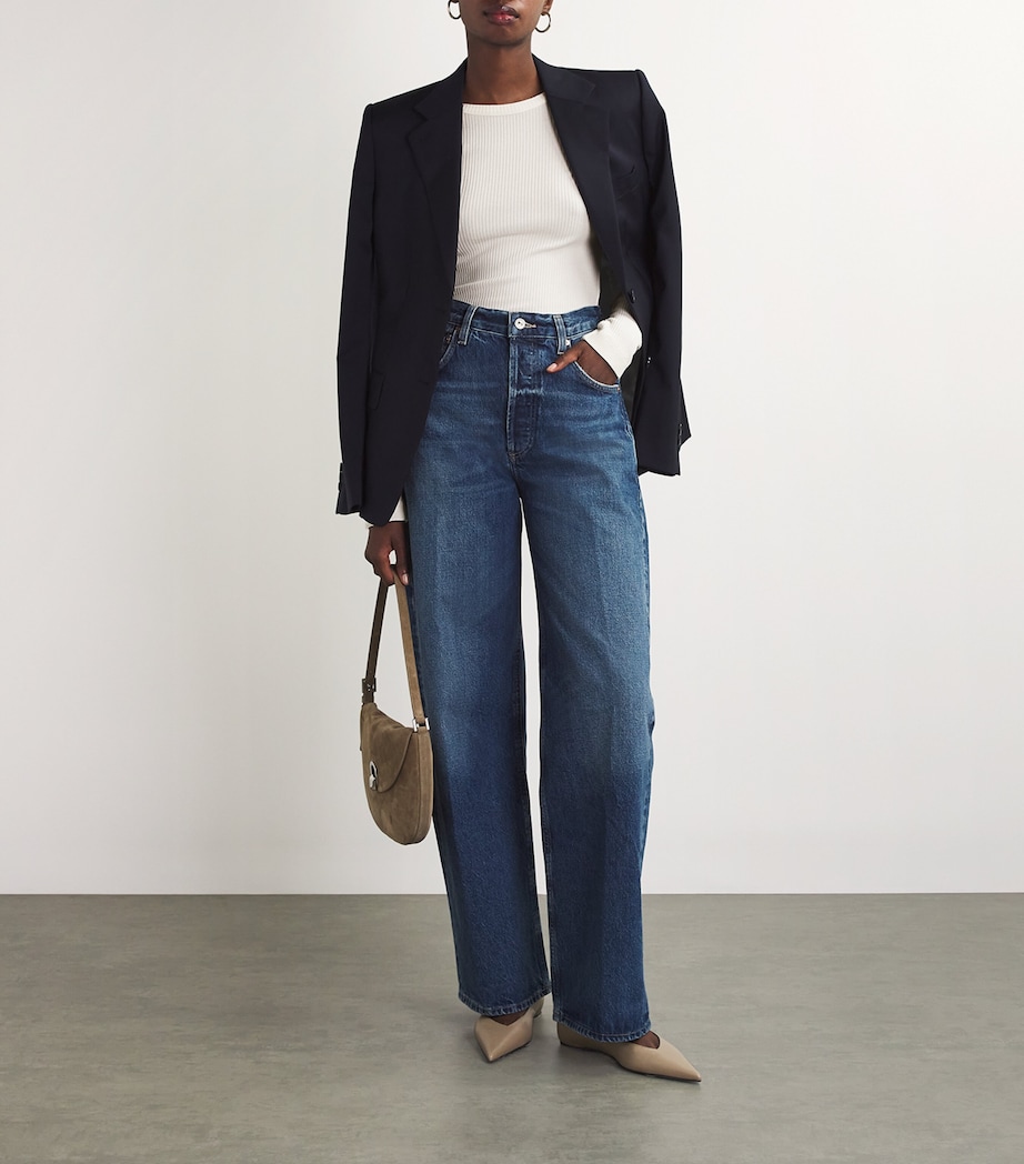 Ribbed Bina Crewneck Top PASHMINA (OFF WHITE) Image 2