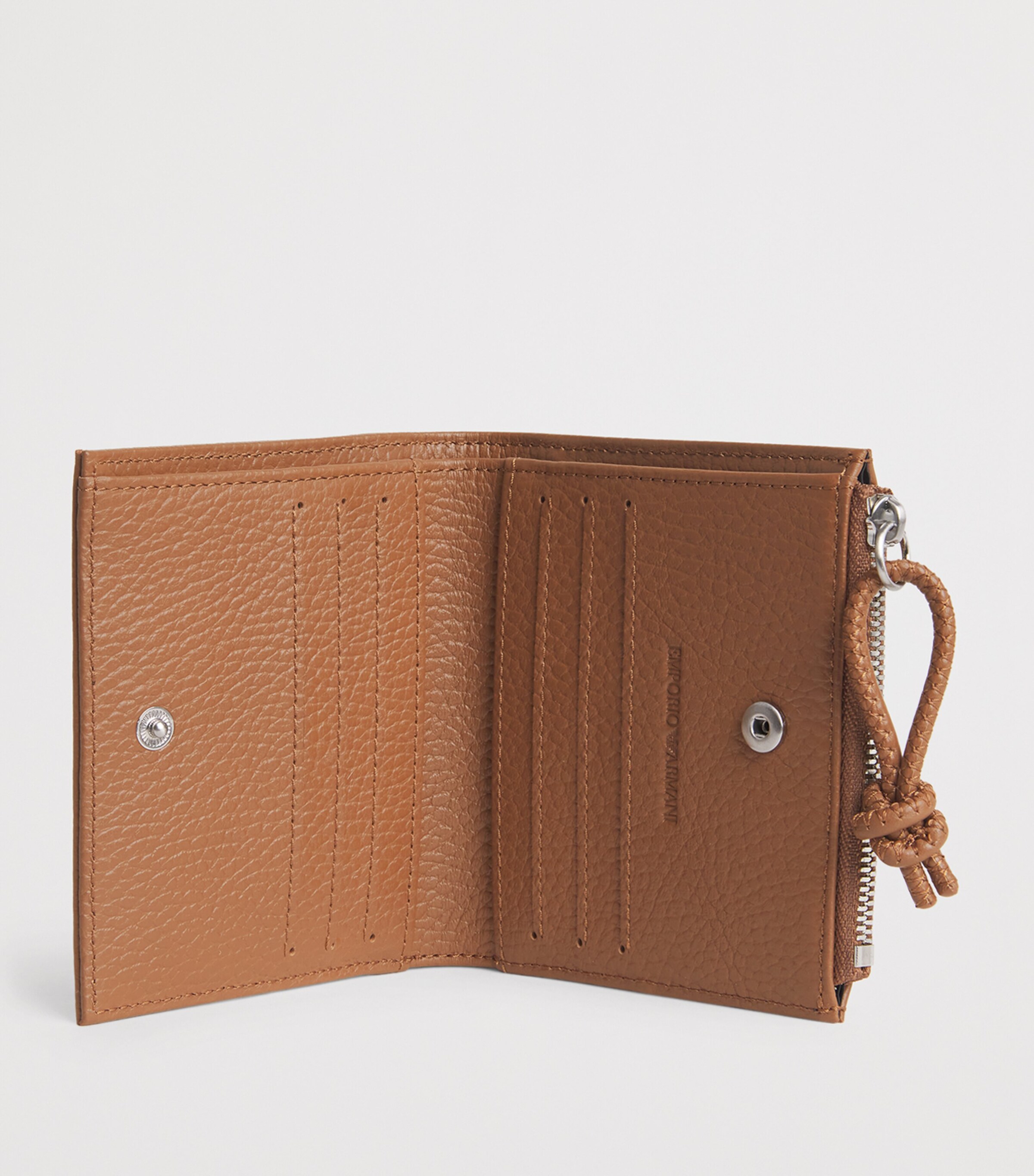 Leather Logo Bifold Wallet U6124 Image 2