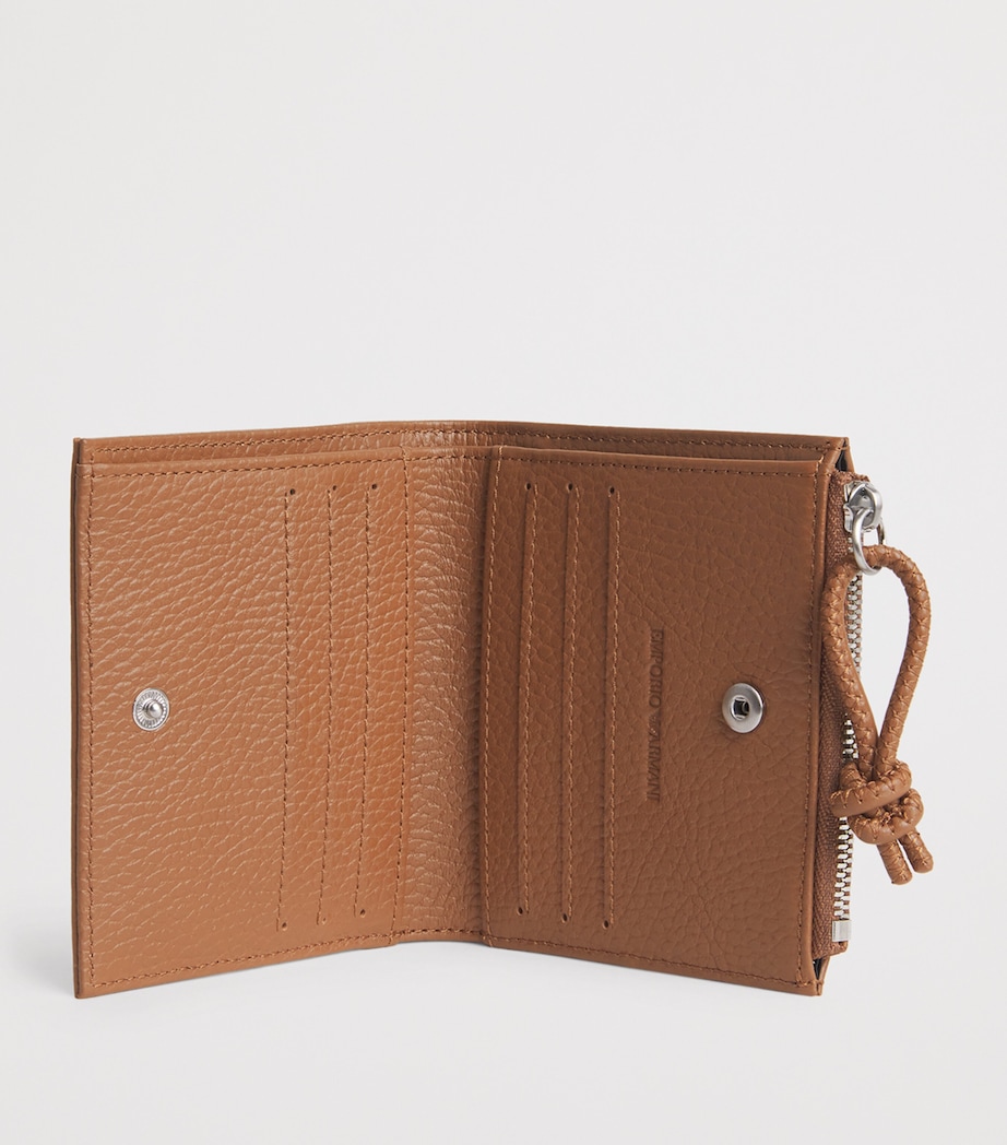 Leather Logo Bifold Wallet U6124 Image 2
