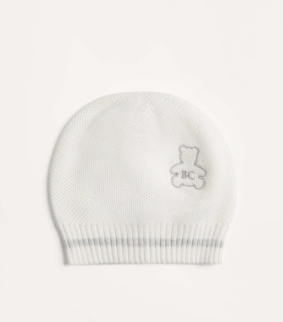 Brunello Cucinelli Kids Cotton Bernie Knit Beanie Image 2
