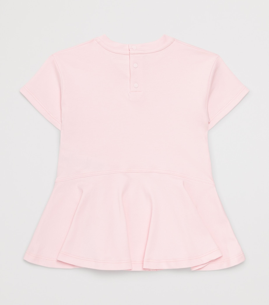 Givenchy Kids Cotton Logo Dress (6-36 Months) Image 2