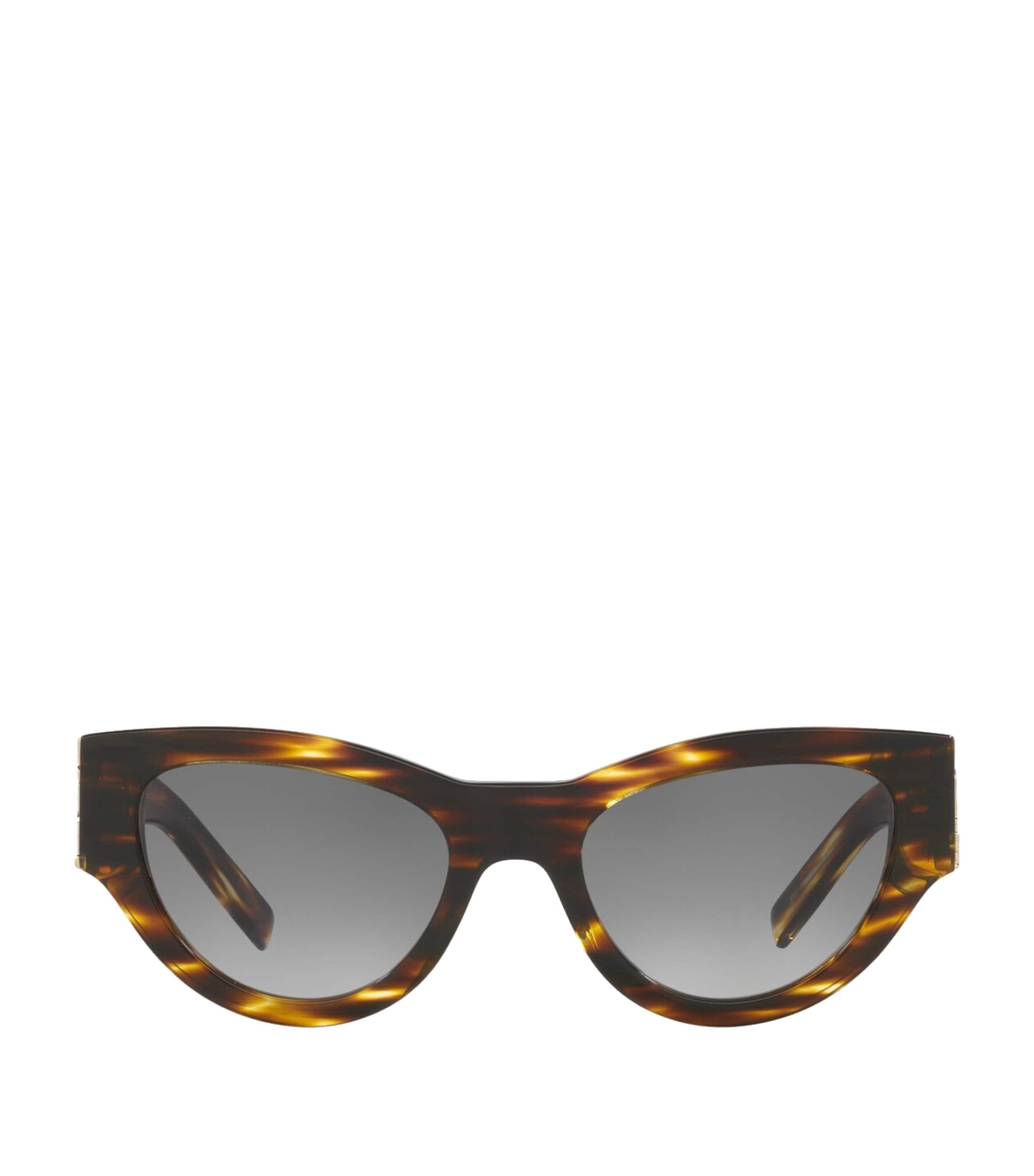 Saint Laurent Womens Brown Slm94 Cat-eye Frame Acetate Sunglasses In Brown