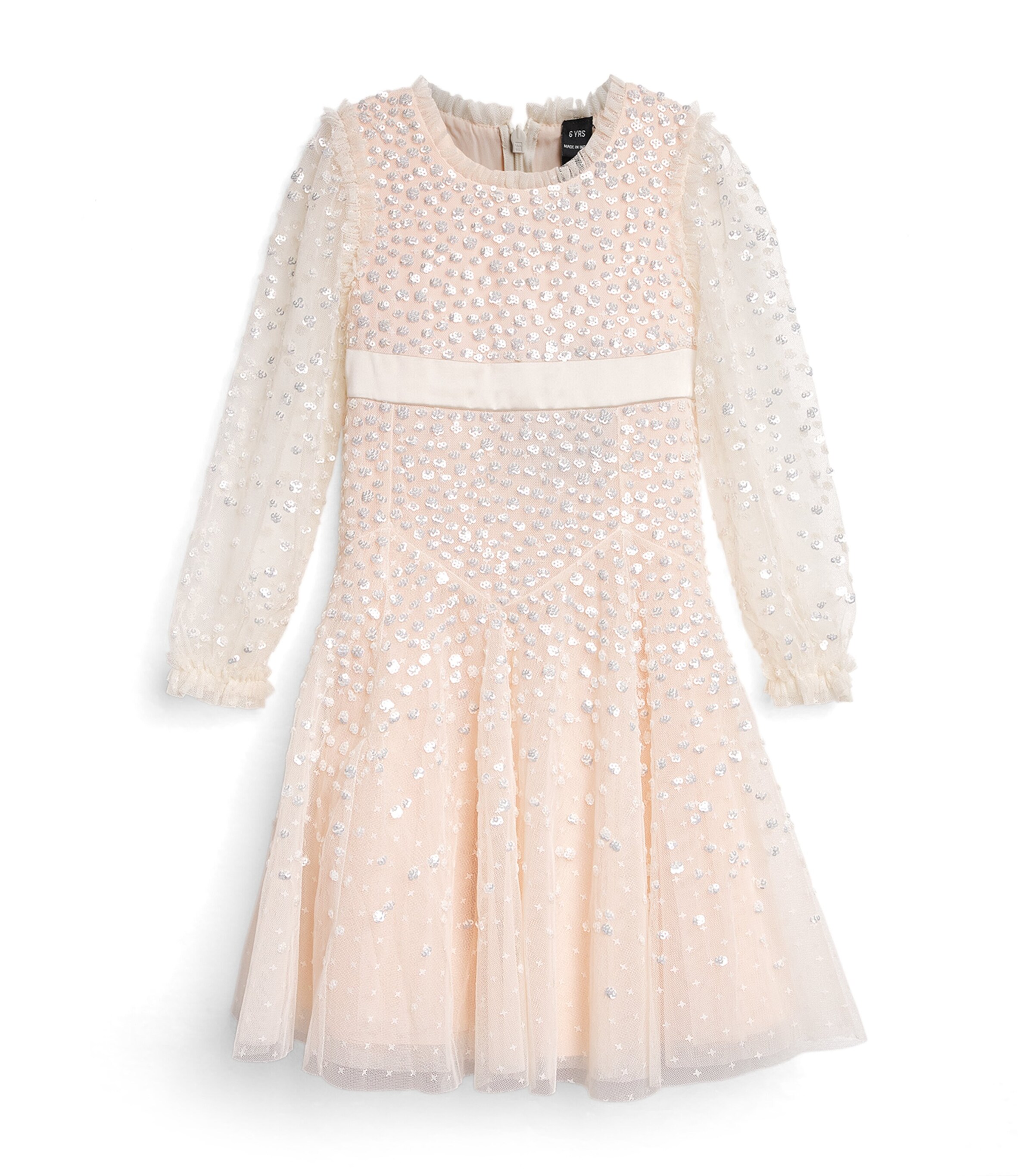 Needle & Thread Tulle Dappled Sequin Dress (3-10 Years) | Girls Clothing | Dresses | Designers | Needle Thread
