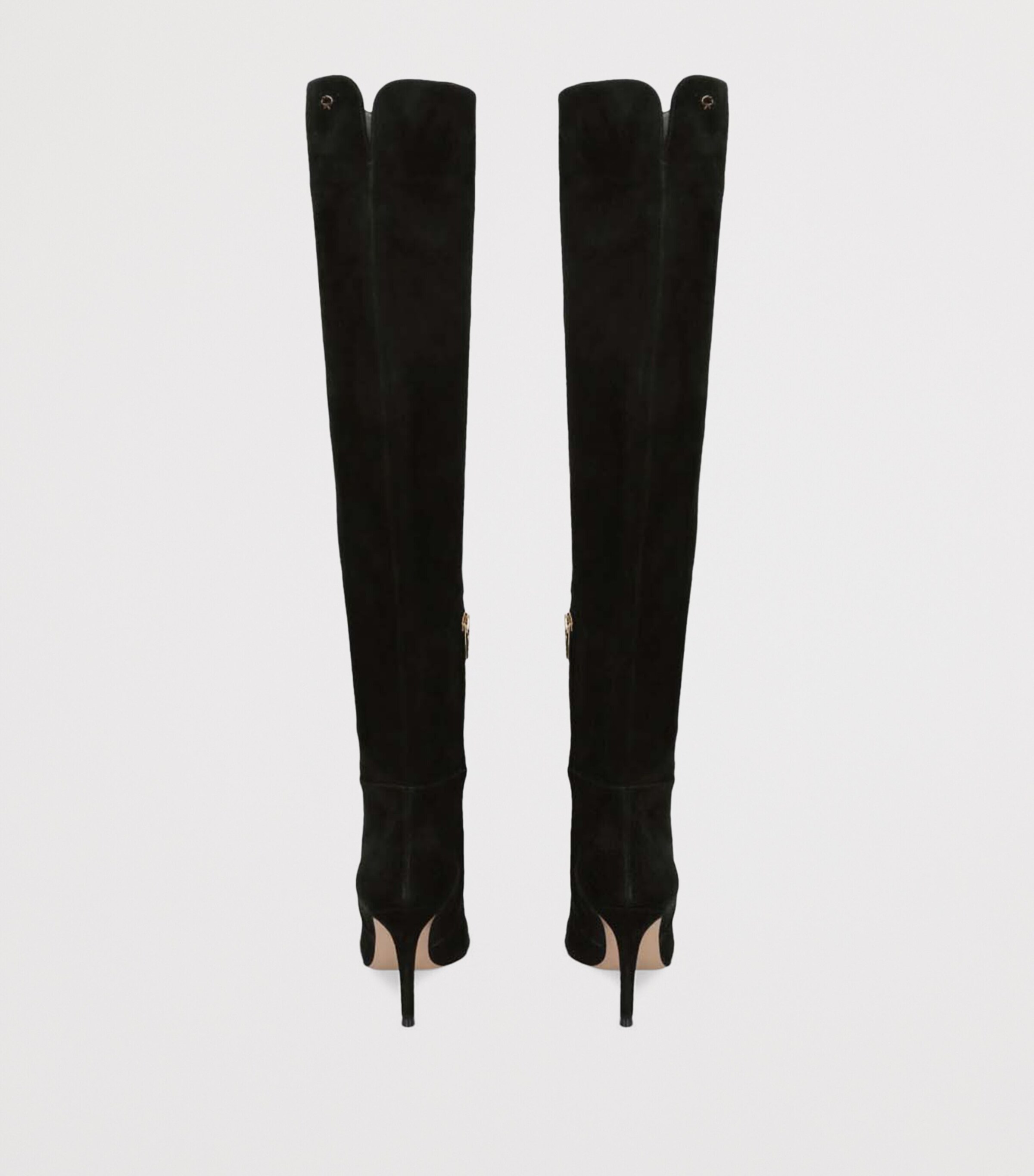Suede Jules Over-the-Knee Boots 85 BLACK Image 2
