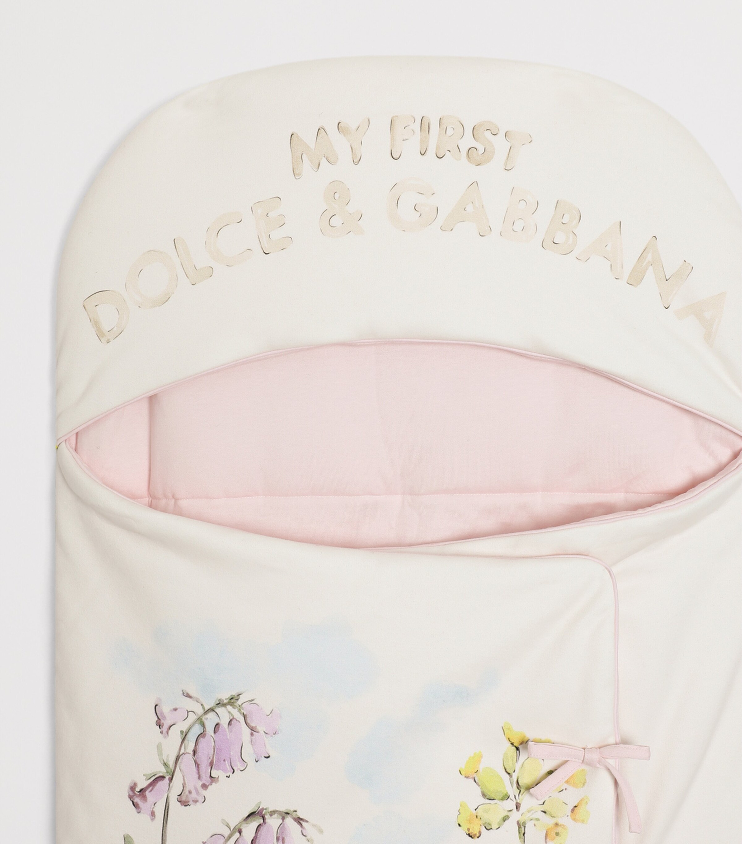 Dolce&Gabbana Kids Cotton Printed Sleeping Nest — photo 3