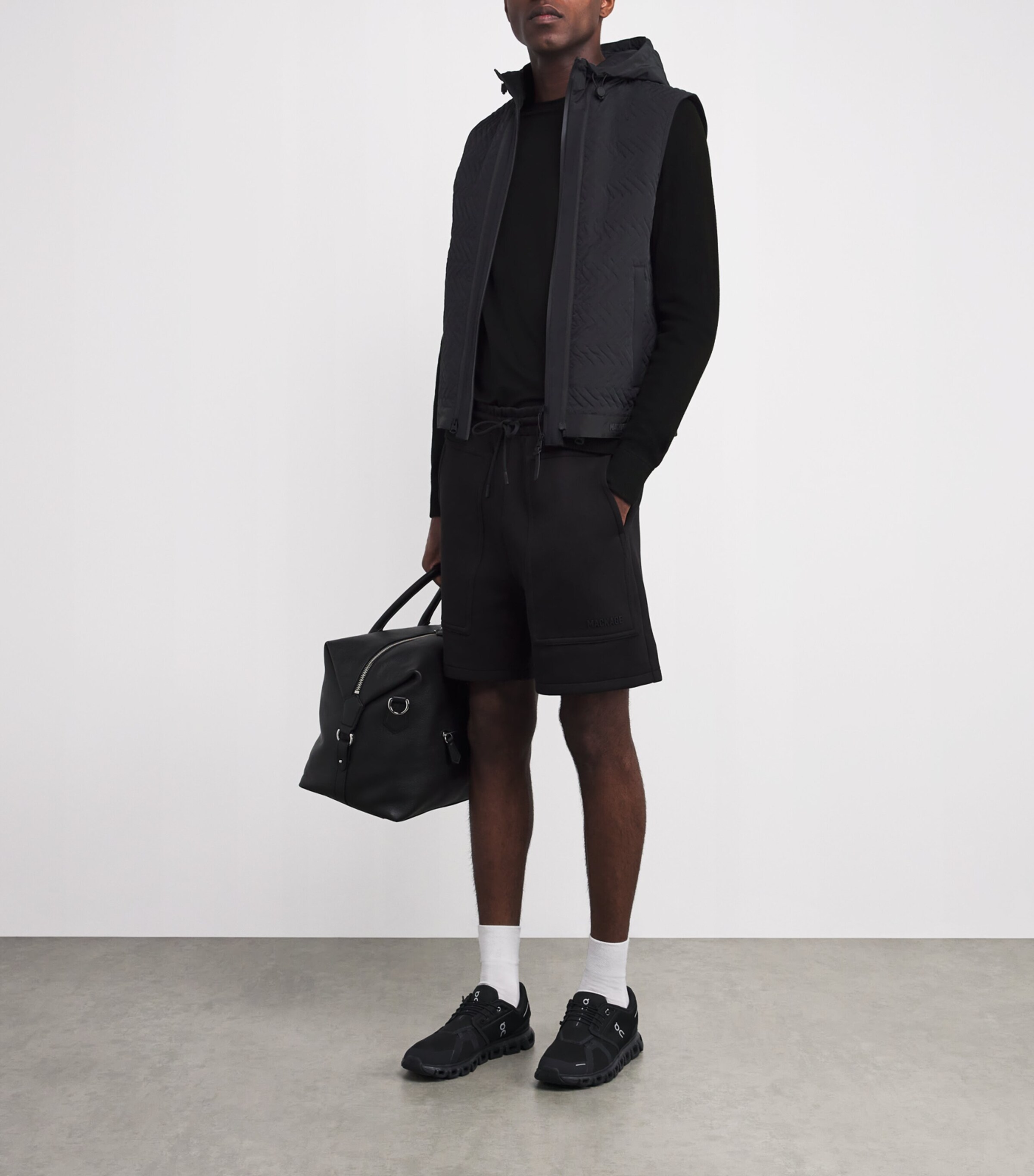 Down Quilted 3-in-1 Barret Jacket BLACK Image 2