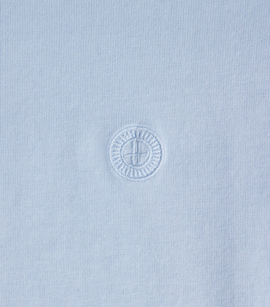 Harrods Mens Cotton T-Shirt Blue Image 6